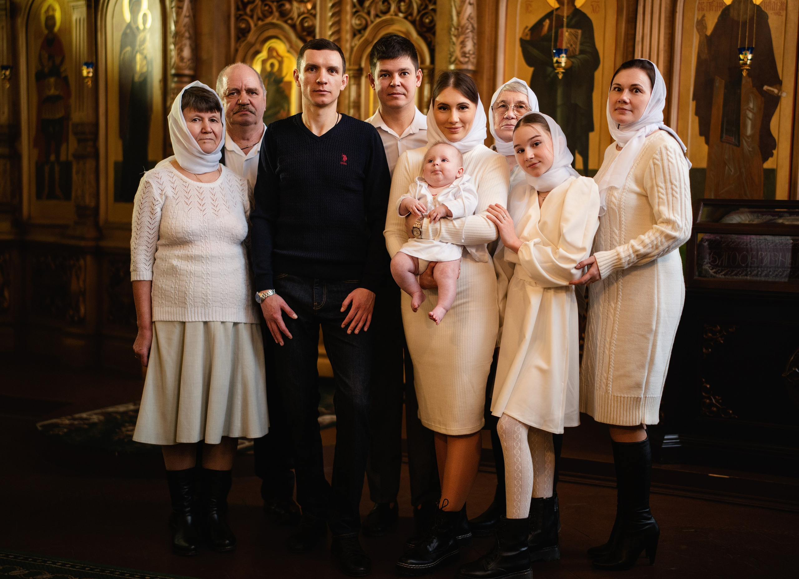 ТАИНСТВО КРЕЩЕНИЯ. Фотограф новорожденных в Нижнем Новгороде Сергеева Оксана