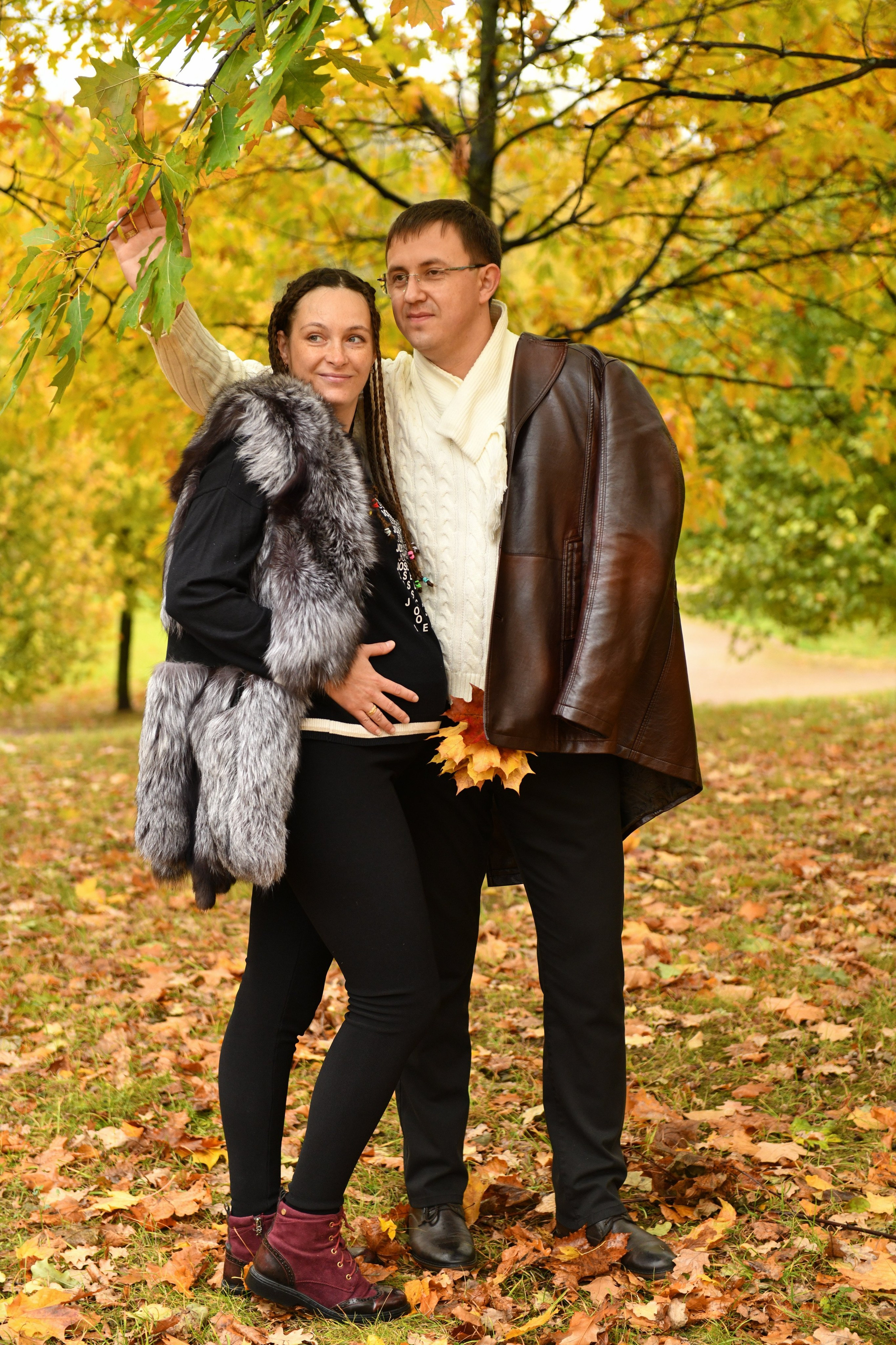 Осенняя съёмка. Свадебный и портретный фотограф в Москве Галина Борисова