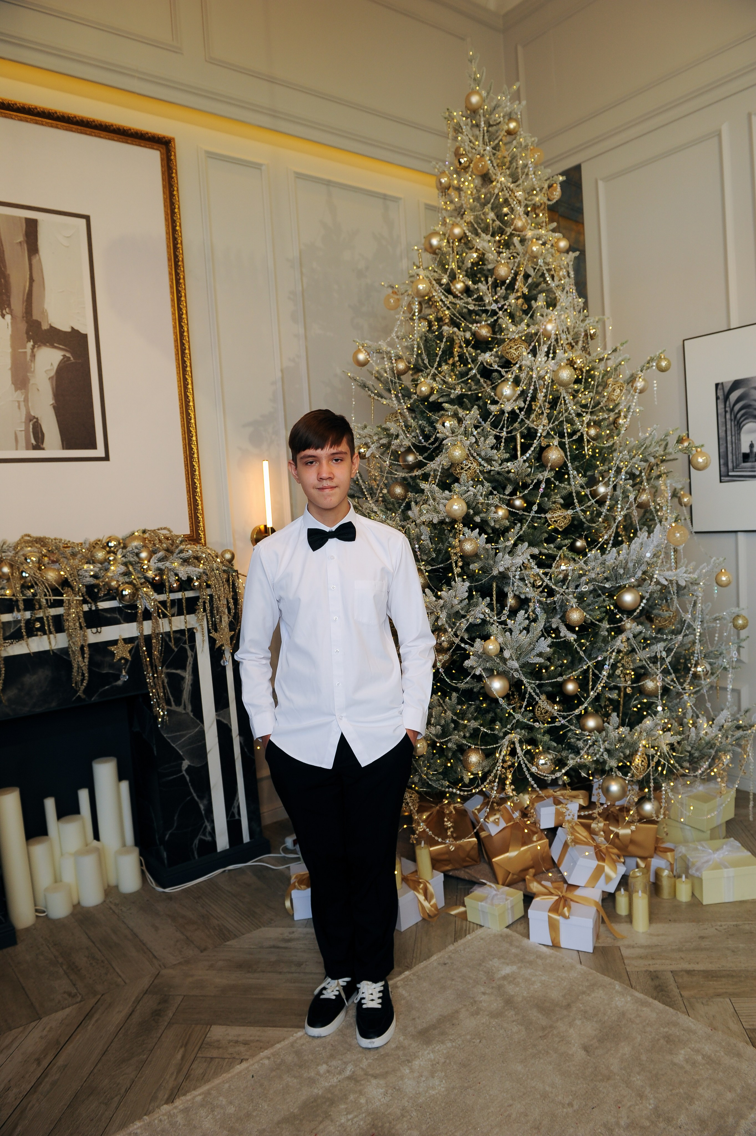 Школьная новогодняя фотосессия. Фотограф, визажист. Москва