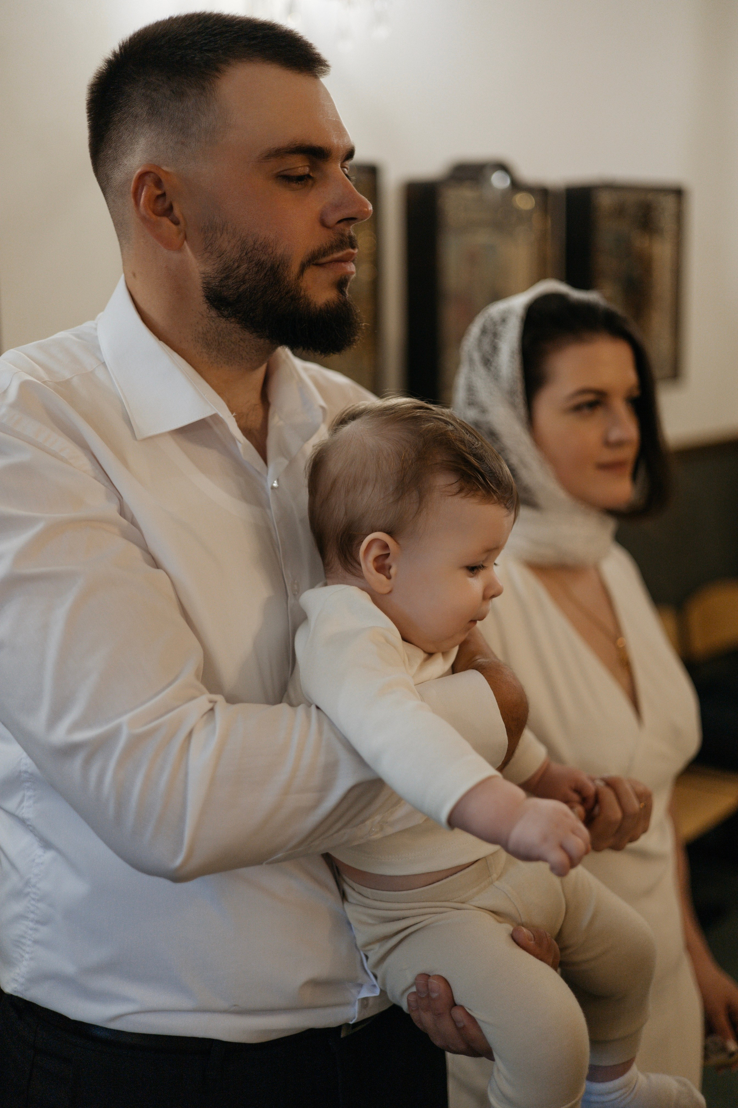 Крещение Артёма. Самый теплый фотограф в Краснодаре Рябоконь Ксения