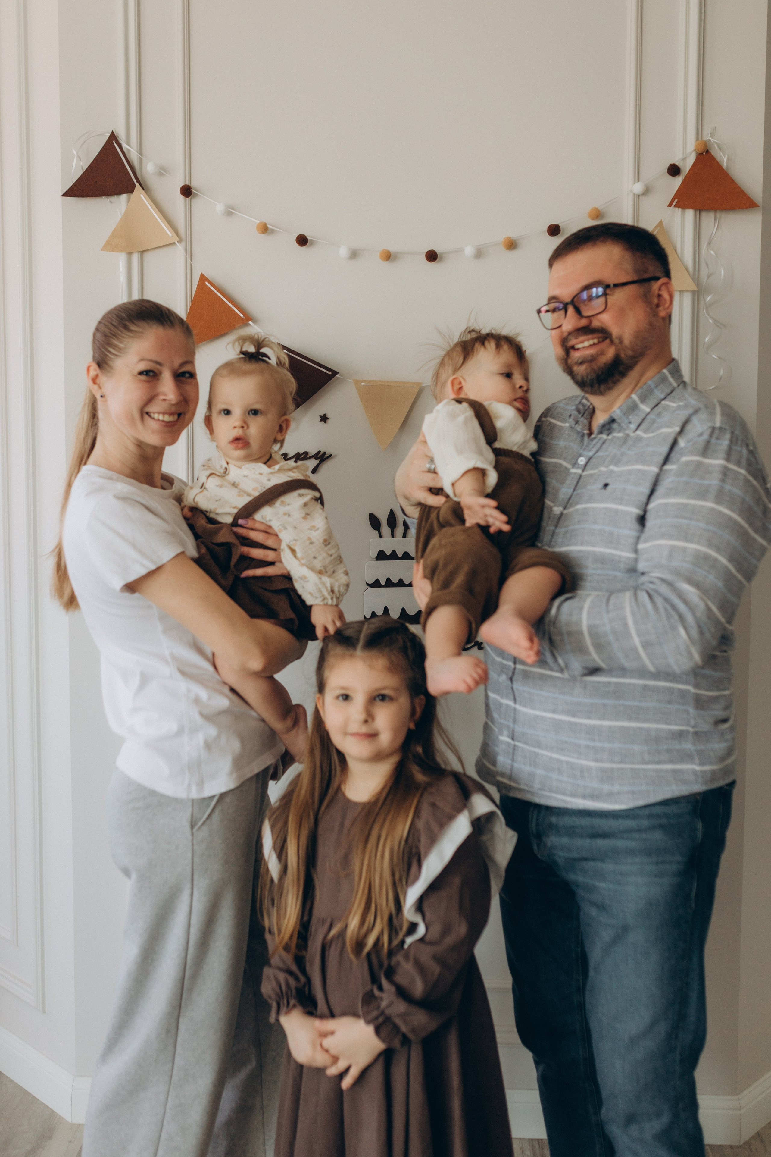 Кате и Саше 1 годик. Семейный фотограф и фотограф на роды в Ростове-на-Дону Мухина Виктория