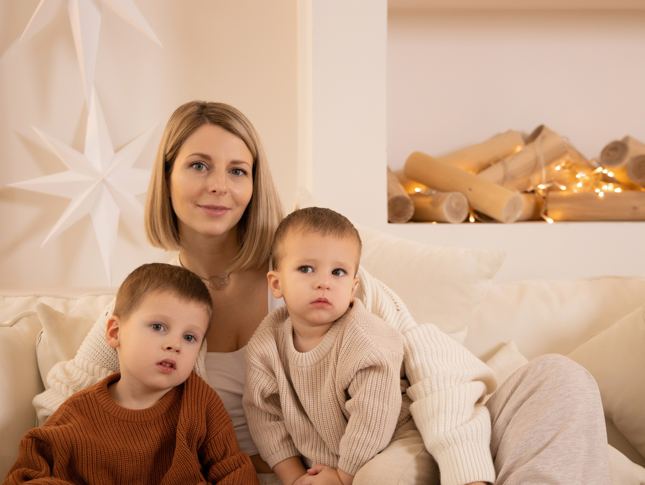 Новогодняя семейная фотосессия. Фотограф НСК-Кем-СПБ Александра Фомич