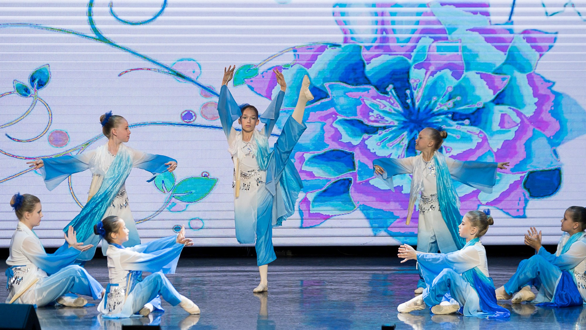 Отчетный концерт студии детского балета Щелкунчик. Репортажный фотограф в Казани Павел Серпокрылов