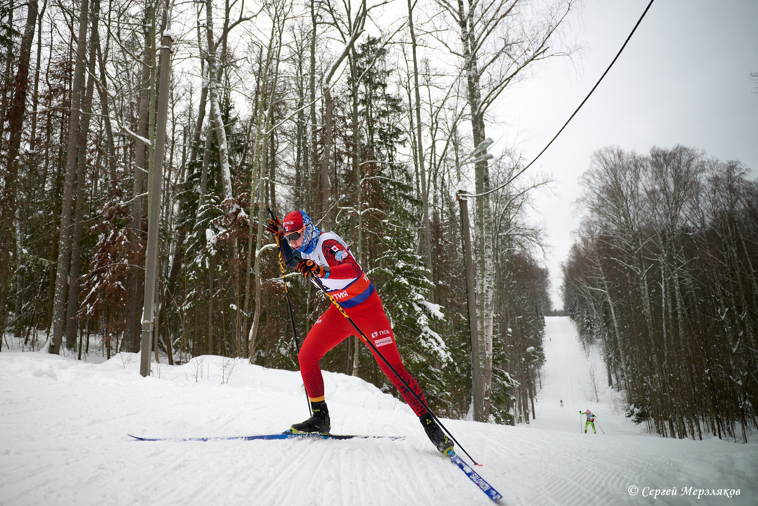 Всероссийские соревнования по лыжным гонкам на призы ЗМС Галины Кулаковой. Спортивный репортажный фотограф в Ижевске Сергей Мерзляков