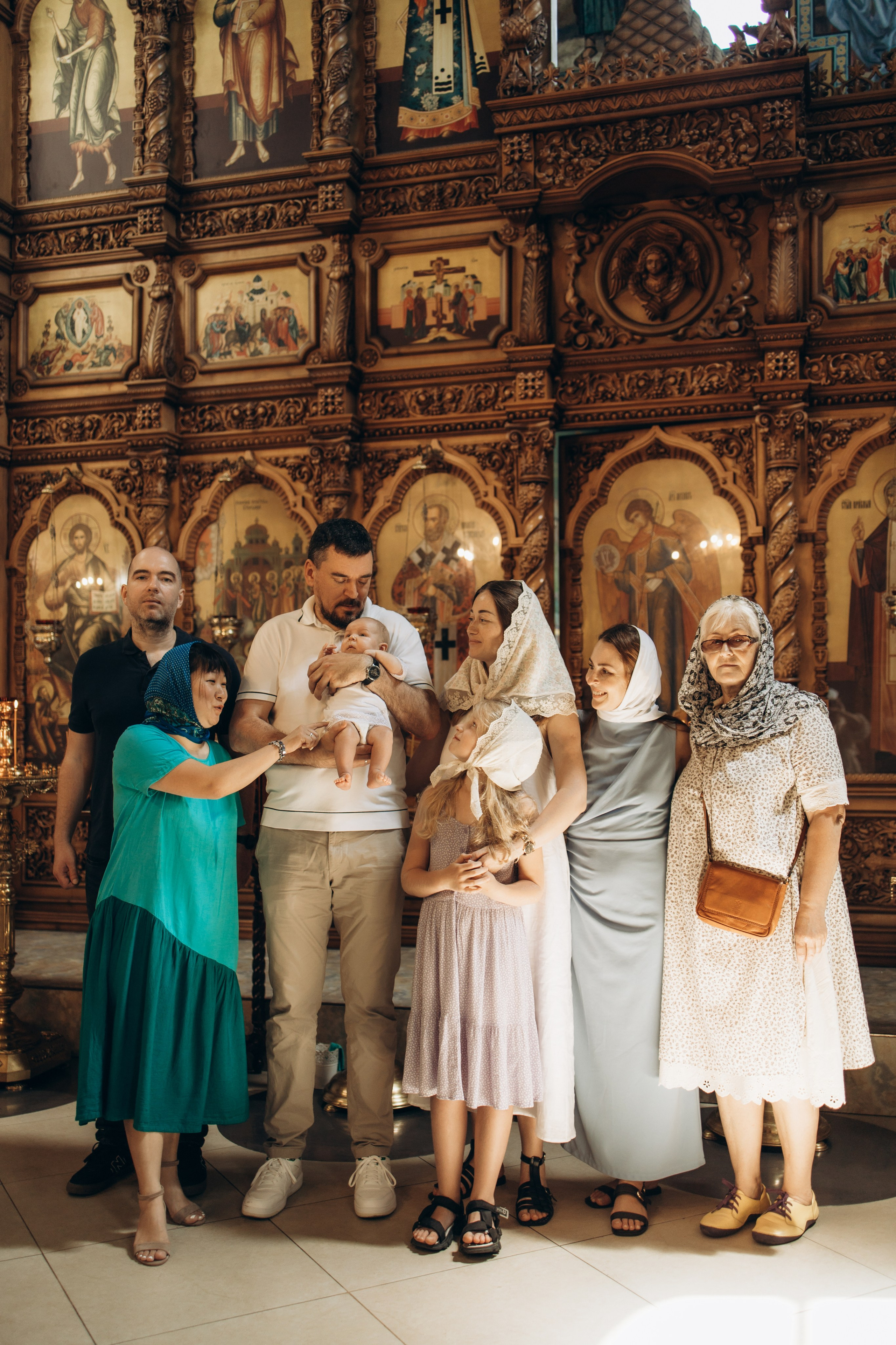 Крещение Ивана. Самый теплый фотограф в Краснодаре Рябоконь Ксения