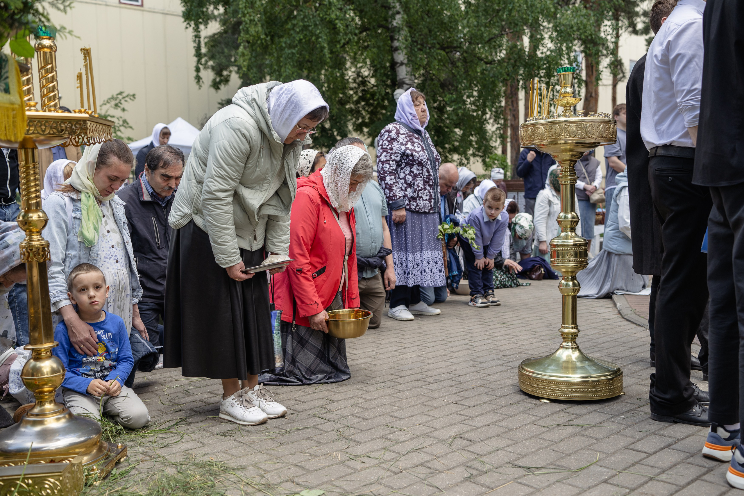 Престольный праздник в храме Троицы Живоначальной. Фотограф Москва/Подмосковье