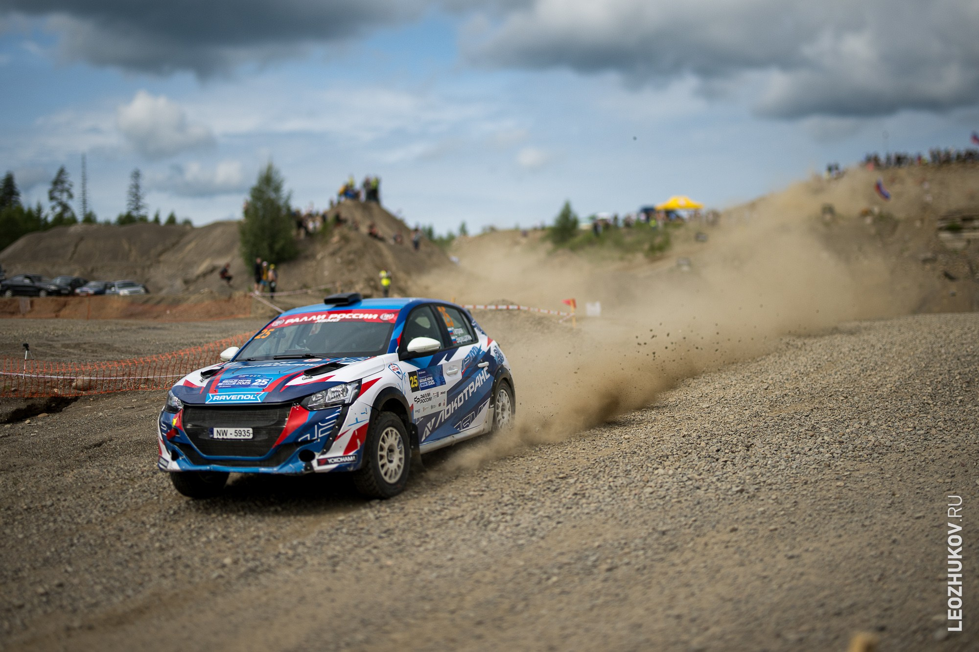 White nights rally 2025. Sports photographer Leonid Zhukov