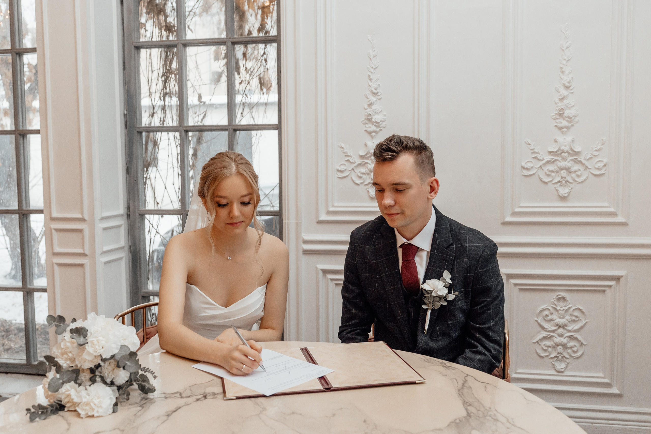 Регистрация брака в Особняке Роял