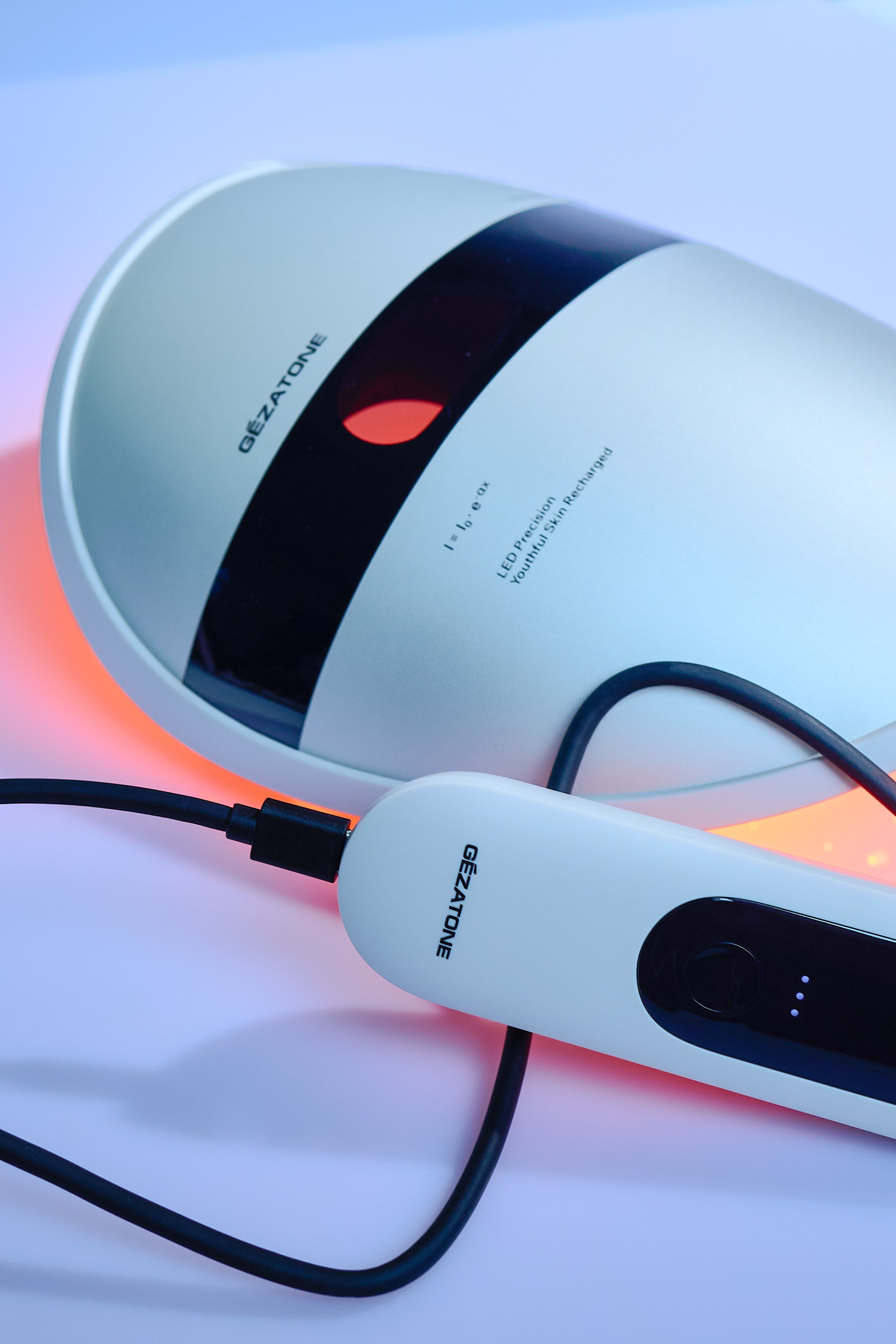 LED Маска GEZATONE. Коммерческий фотограф в Москве Билуши Василиса