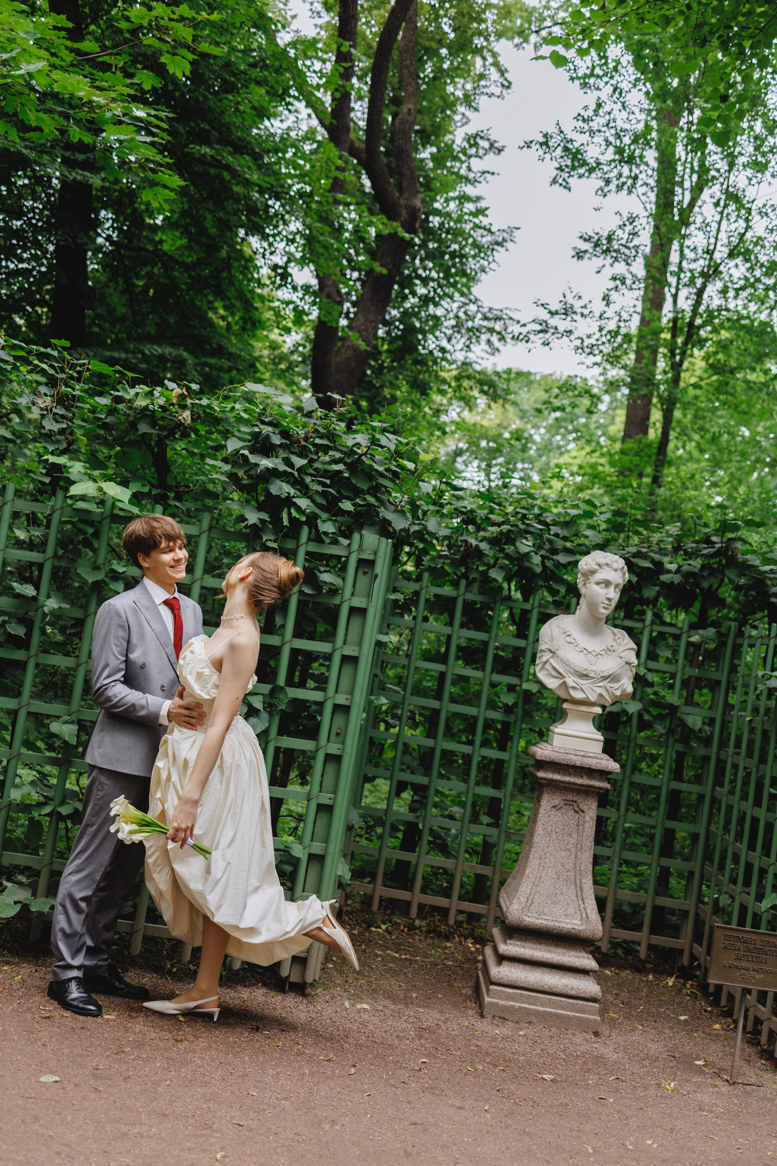 Артем Варвара, Летний сад. Боженова Елена фотограф Санкт-Петербург