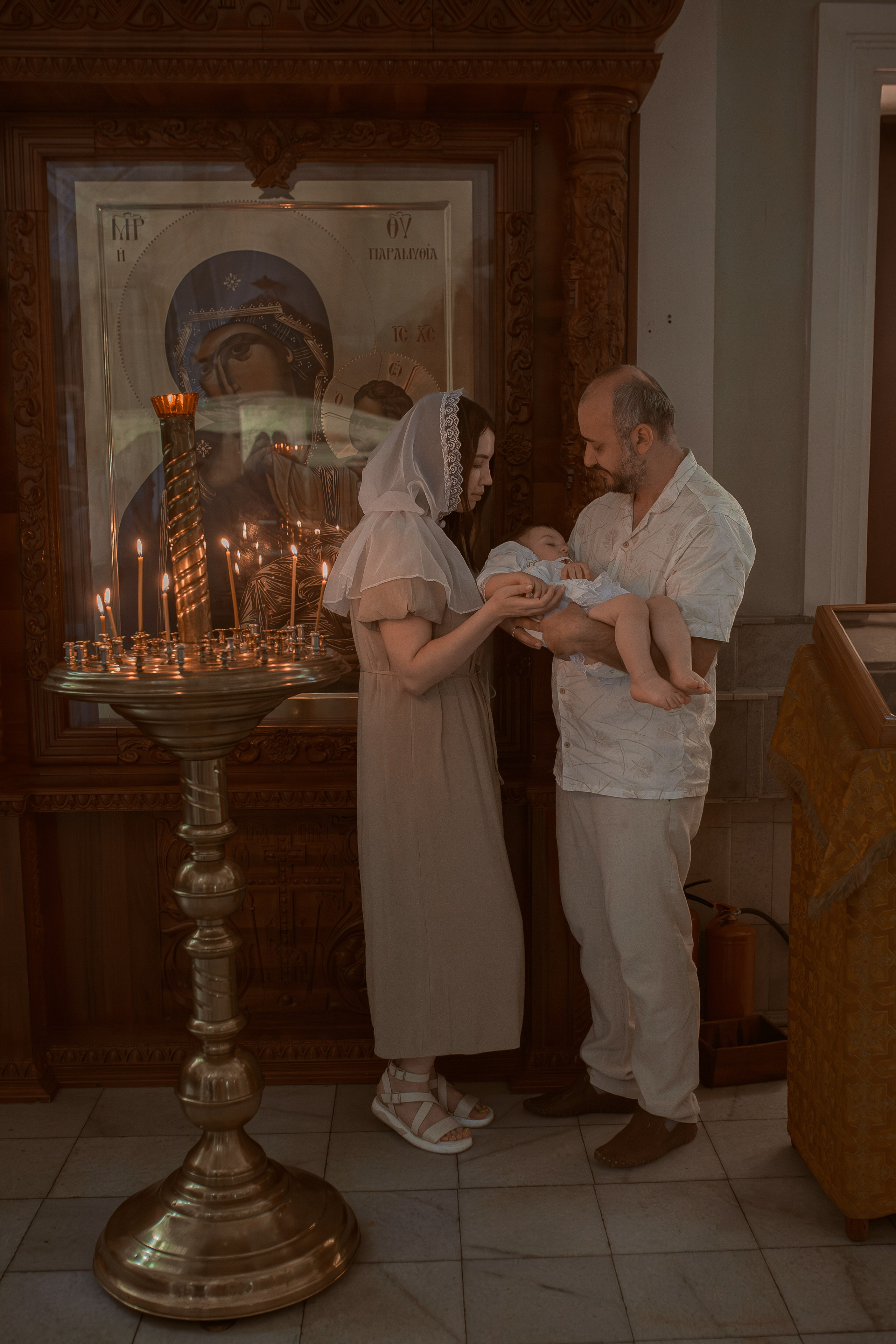 Крещение Арсения. Фотограф на Крещение и Венчание в Ташкенте