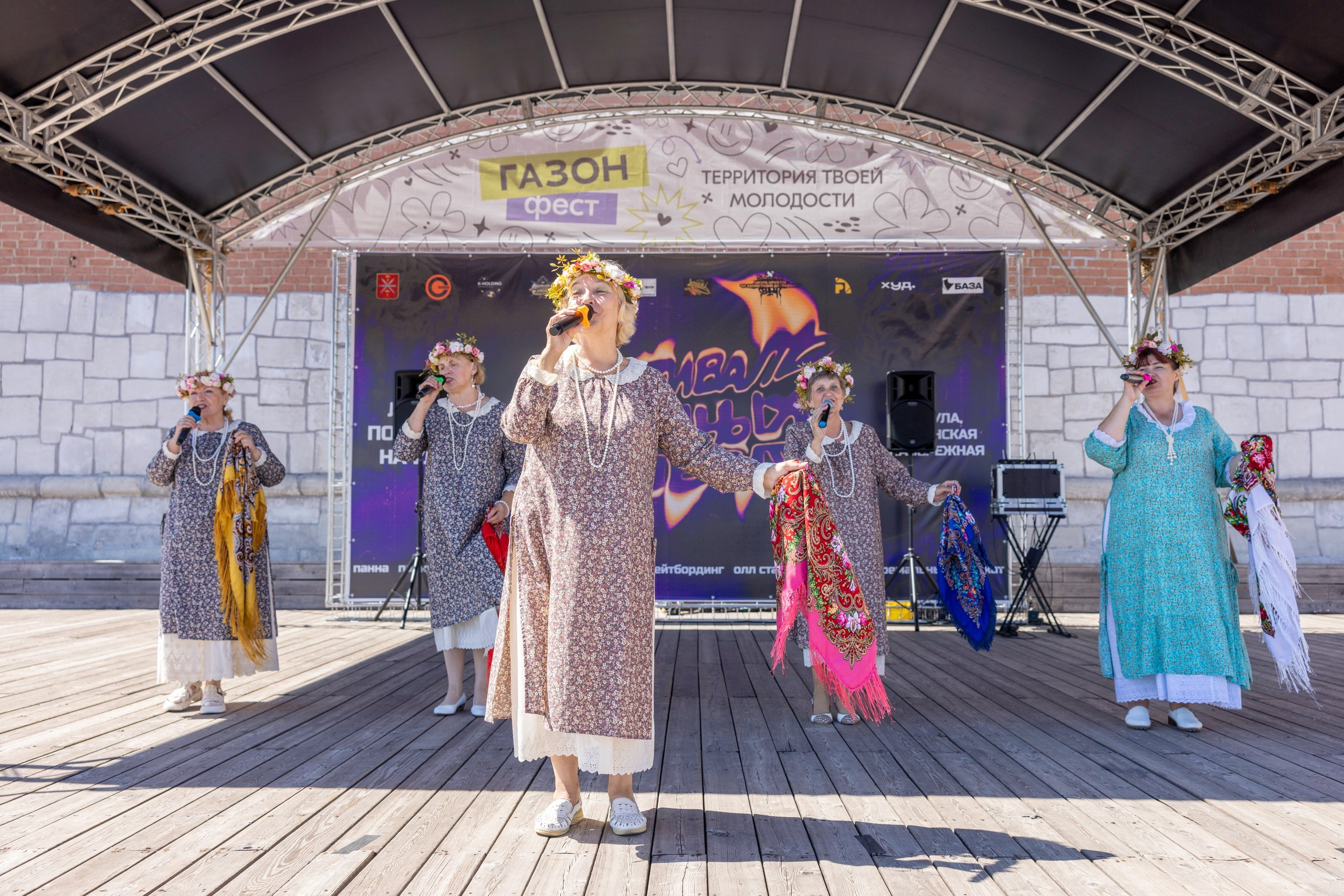 Фестиваль «Ромашковый хоровод». Северная ходьба. Фотограф в Туле Крупский АнДРей. Фотостудия «КАДР71» в Туле