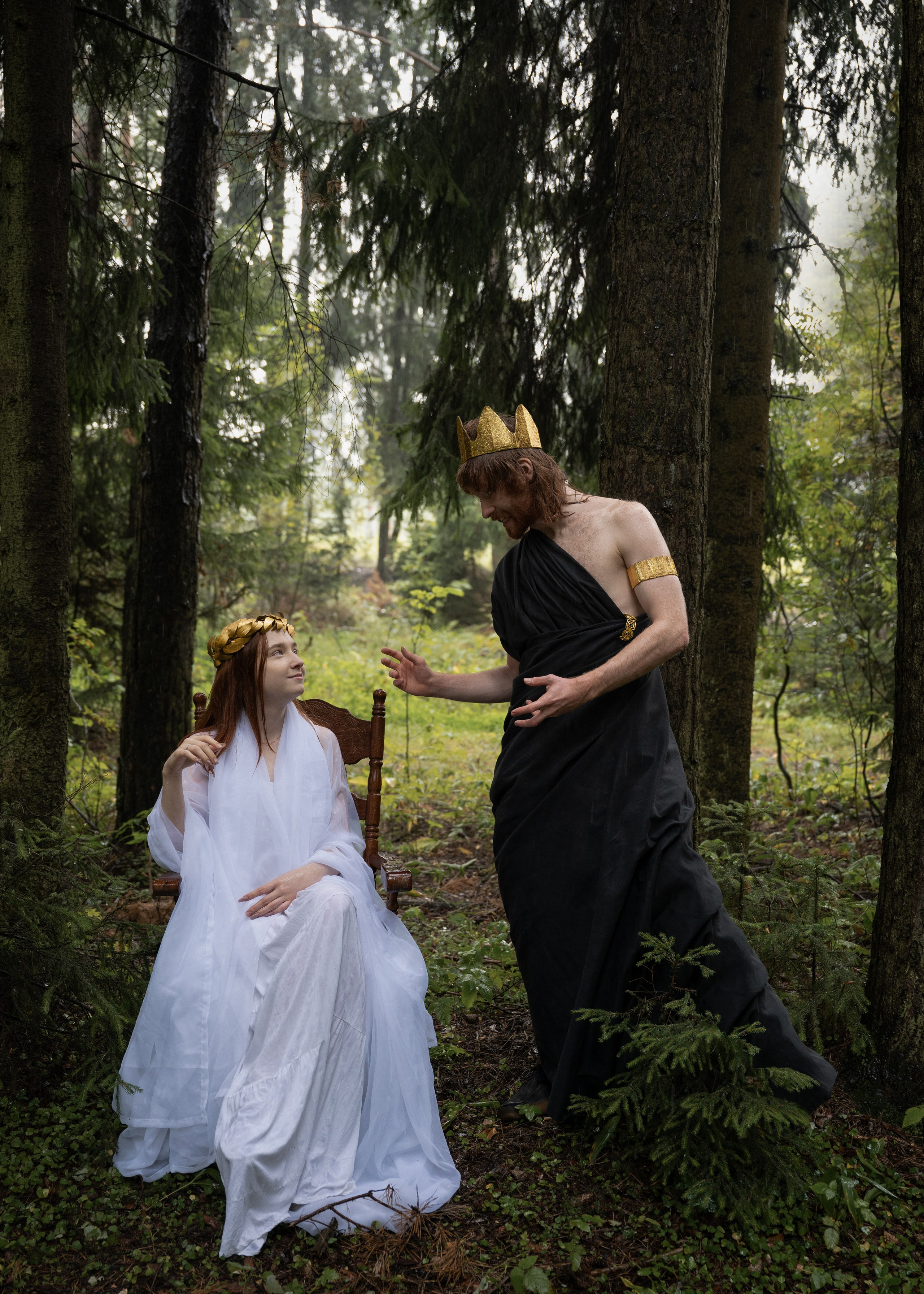 Времена Года. Деметра и Персефона. Анна Новосельцева. Индивидуальные фотосессии в Москве и М.О