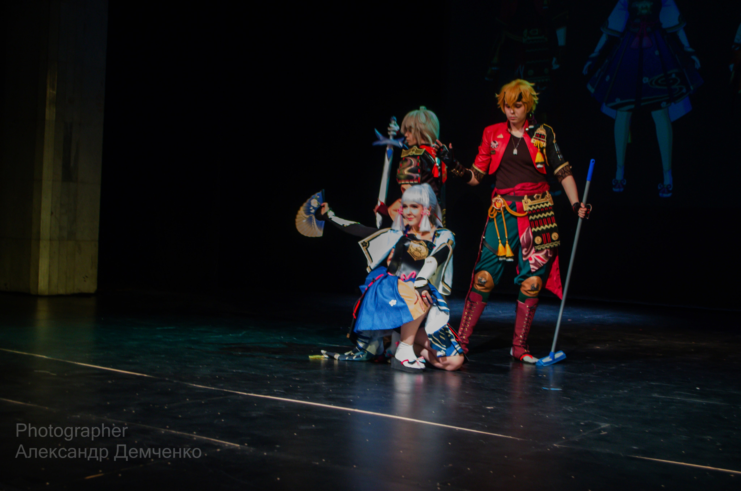 Фотосессия сцены в Москве на разных репортажных мероприятий