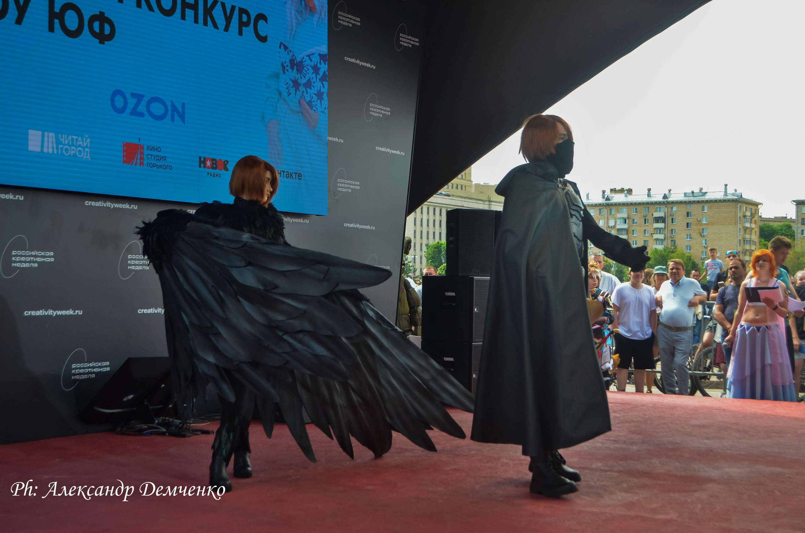 Фотосессия сцены в Москве на разных репортажных мероприятий