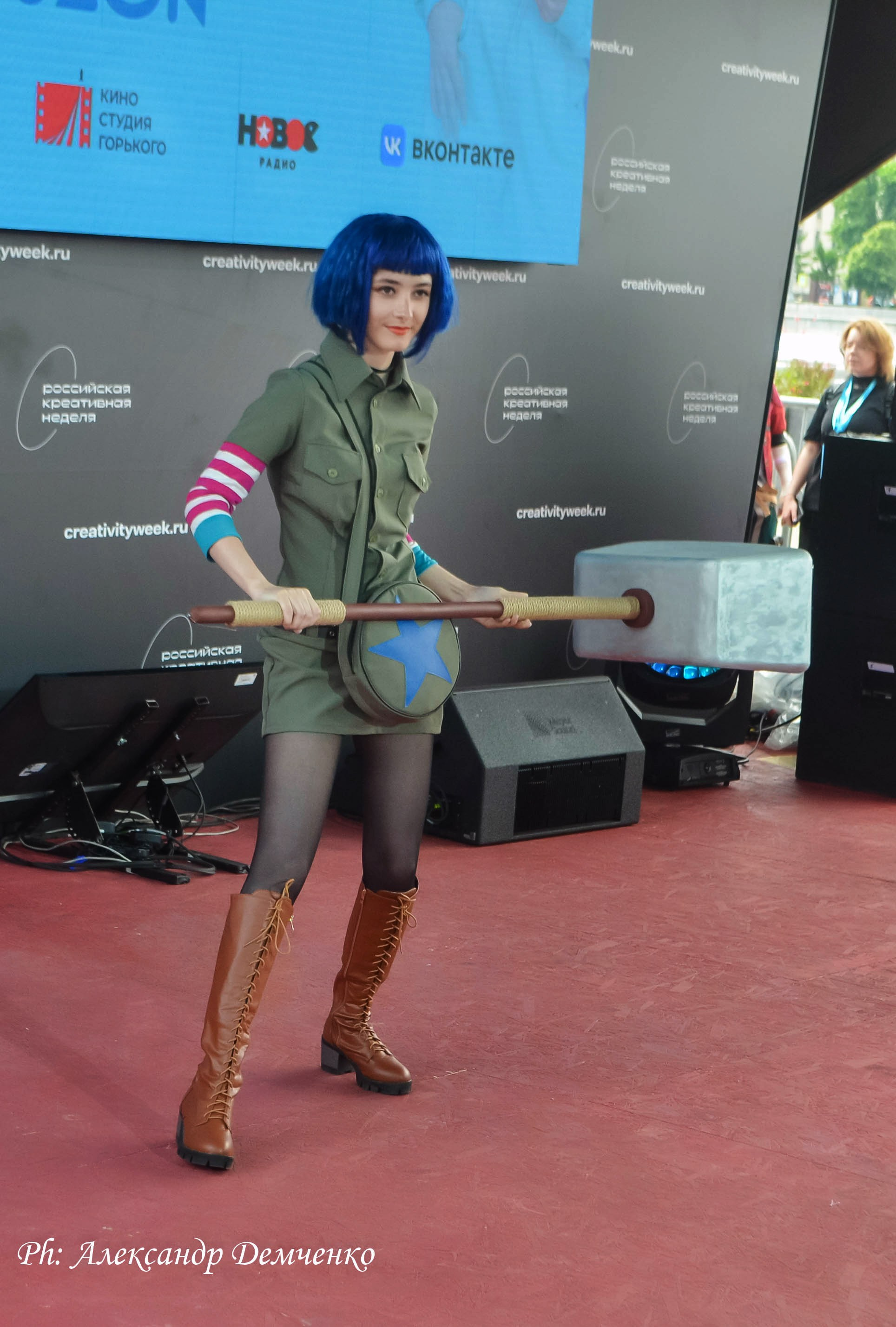 Фотосессия в Парке Горького на Лидеры молодого контента