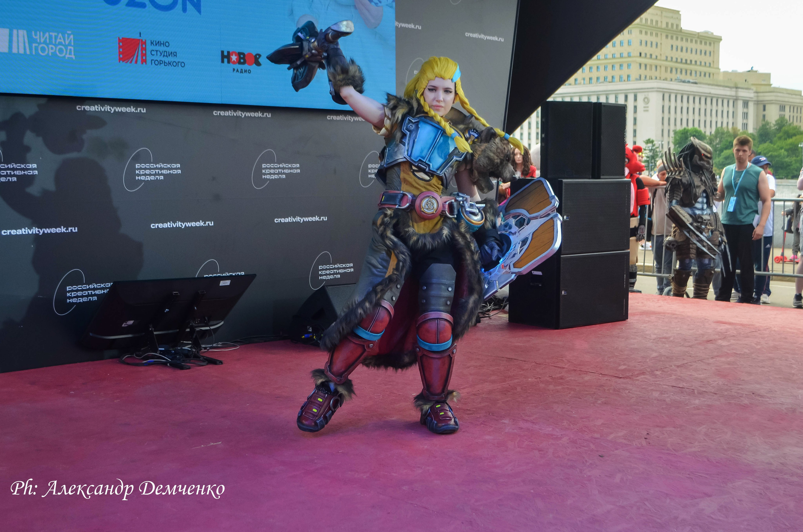 Фотосессия сцены в Москве на разных репортажных мероприятий
