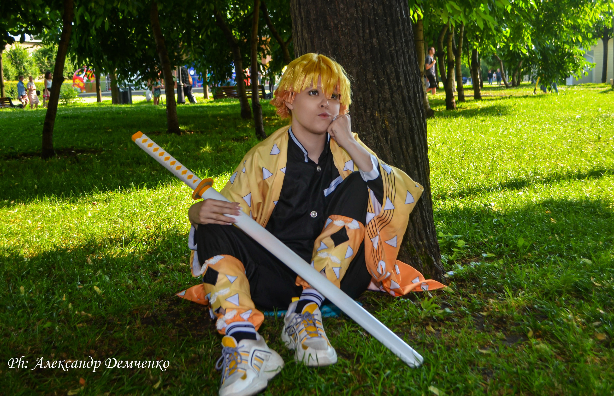 Фотосессия в Парке Горького на Лидеры молодого контента