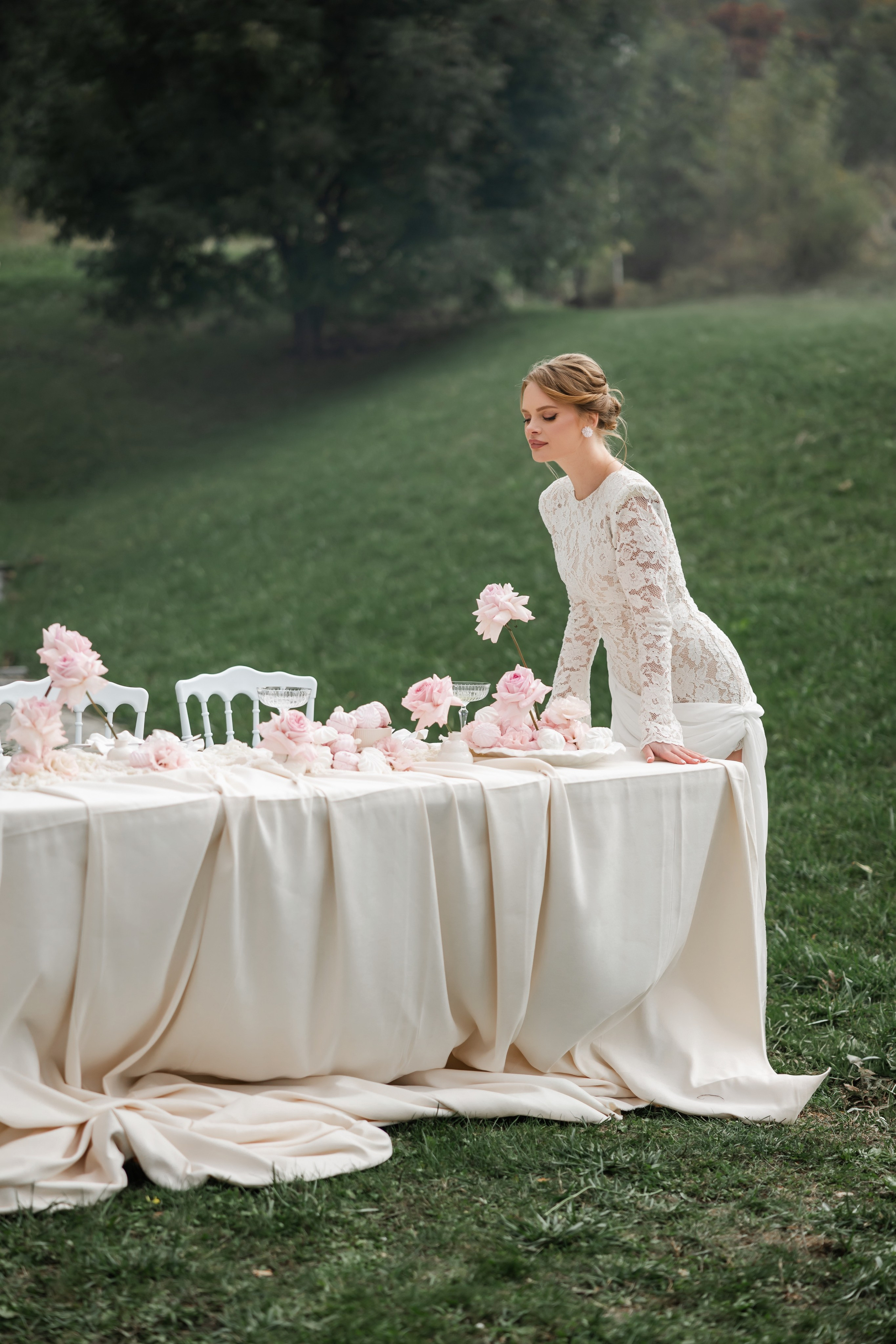 Утро молодоженов должно быть только таким. Сочетания природы Кавказа, стильного декора и эмоций двух влюбленных. Организация мероприятий ЮФО