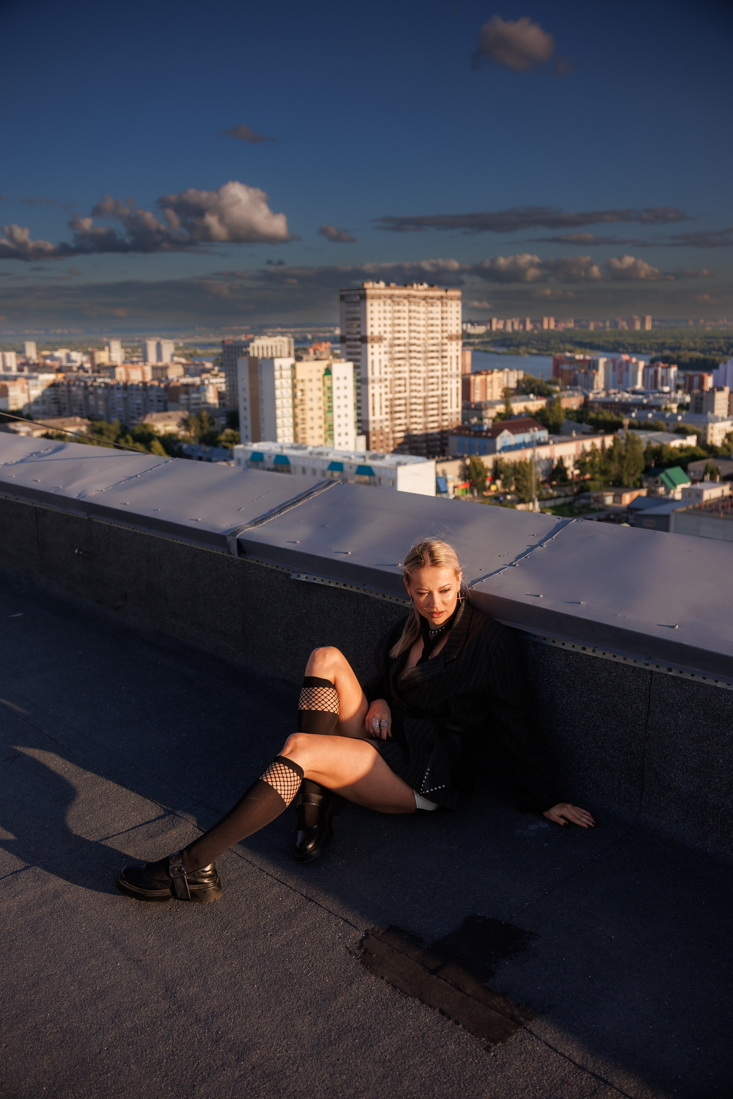 Марина. Крыша. Свадебный и семейный фотограф в Новосибирске Ирина Дорошкова