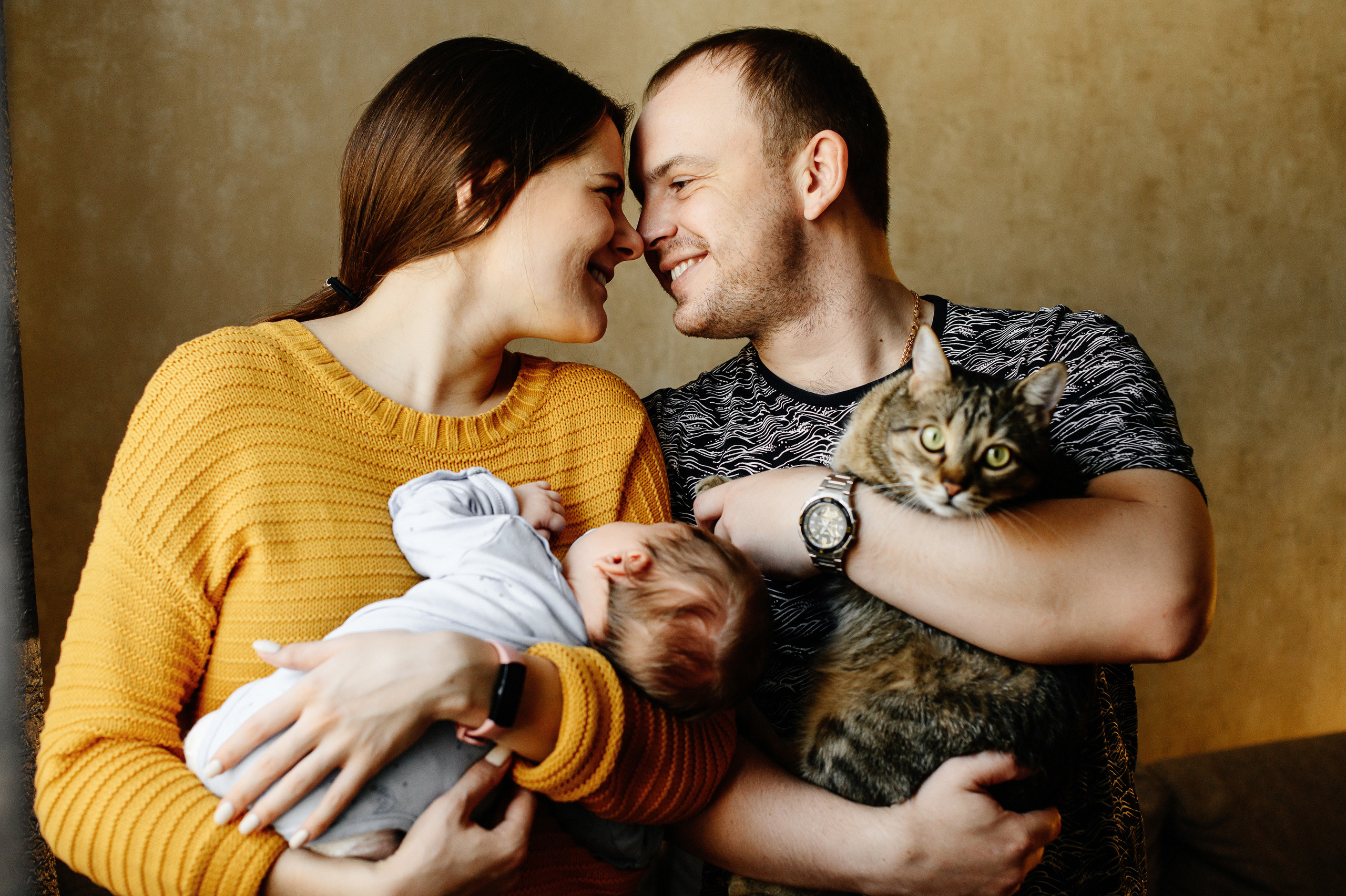 Леша, Оля и Миша. Свадебный и семейный фотограф в Ростове-на-Дону