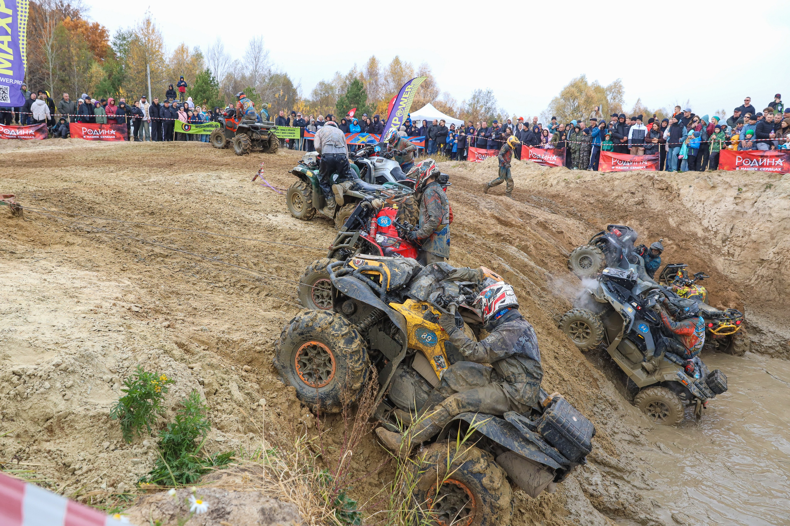 Гонки на квадроциклах Грязевое кольцо. Спортивный фотограф в Самаре
