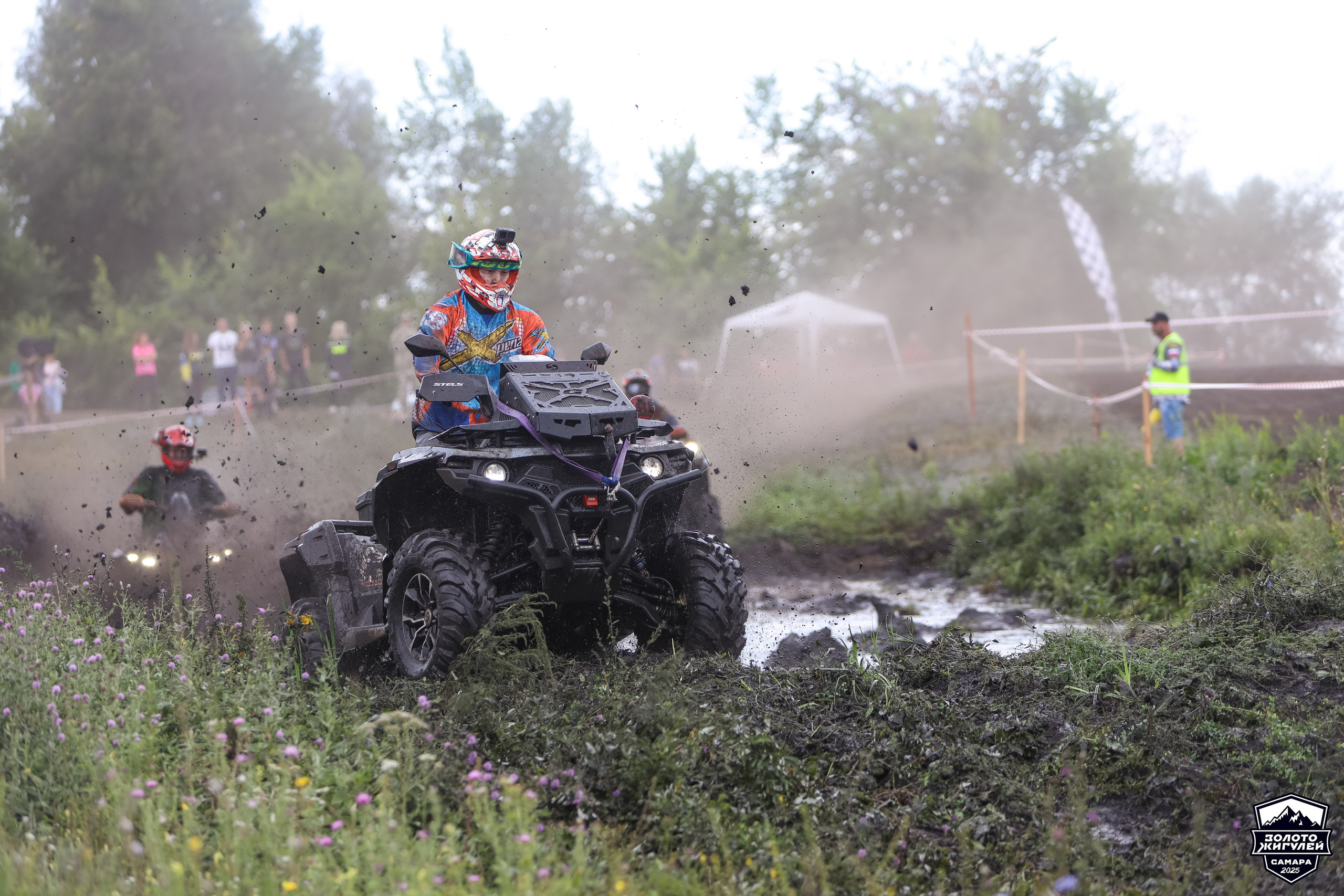 Кубок России по гонкам с водными препятствиями на квадроциклах «Золото Жигулей 2025». Спортивный фотограф в Самаре