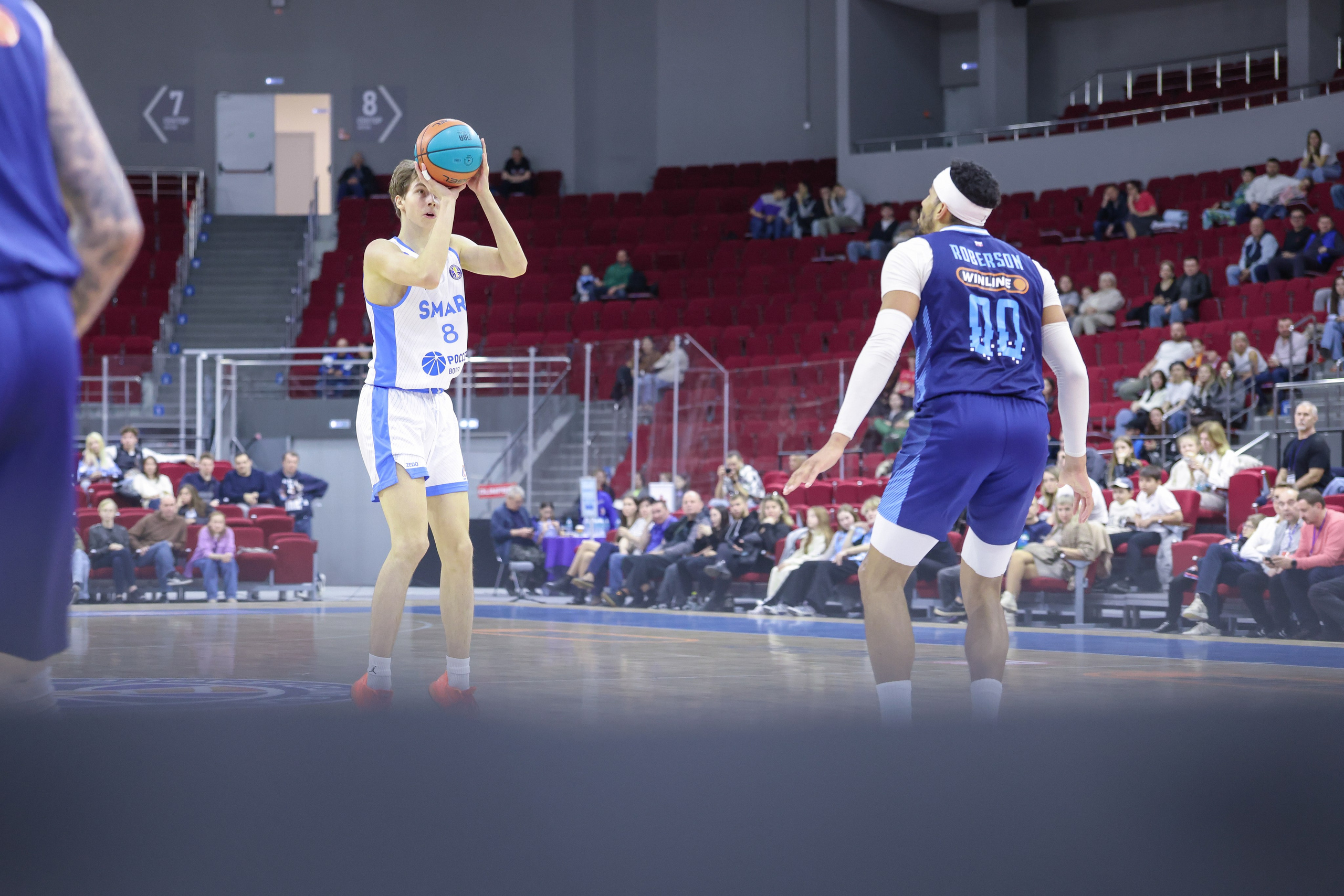 Баскетбол. Самара — Зенит. Единая лига ВТБ. Спортивный фотограф в Самаре