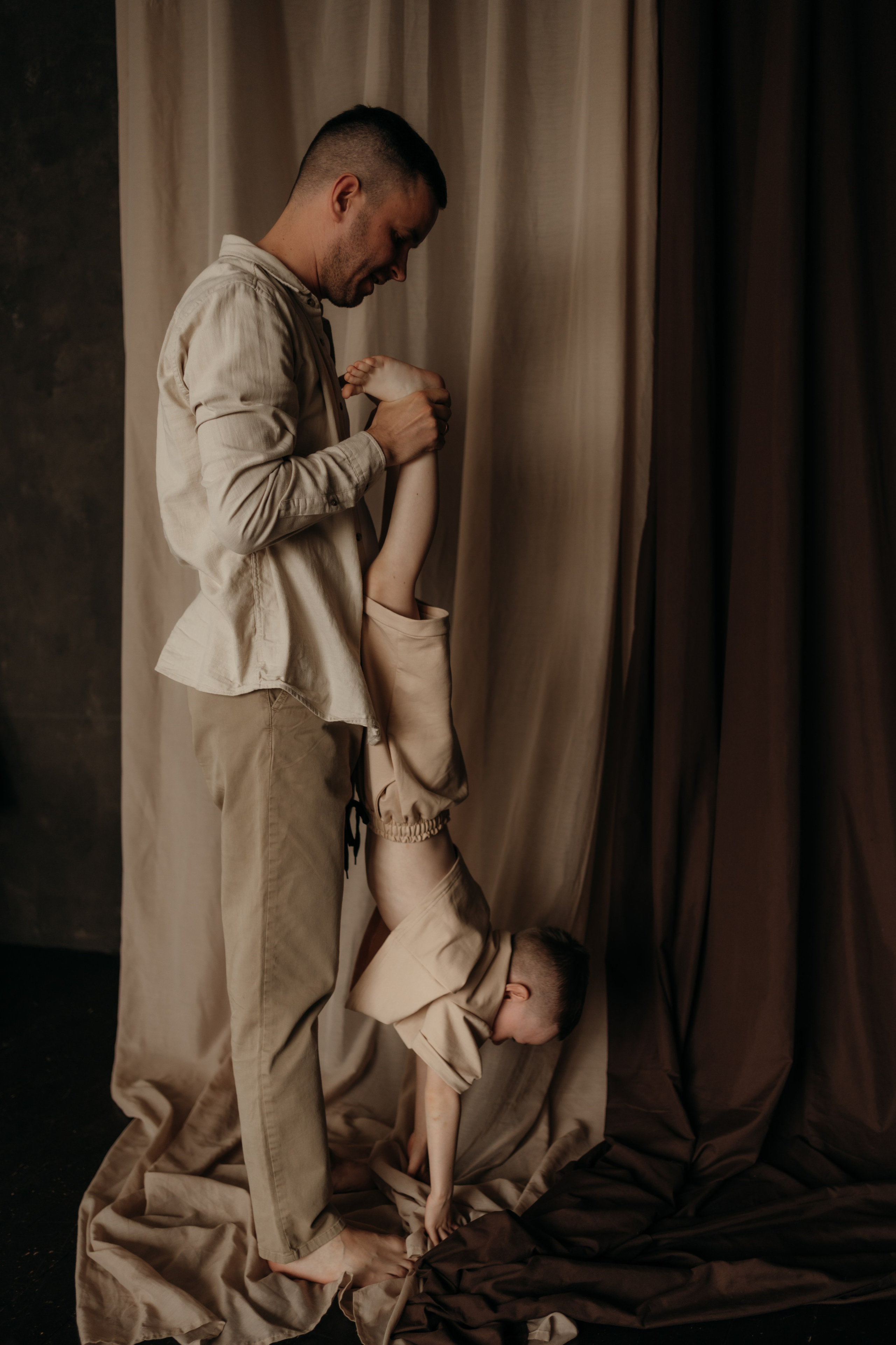 Семейная и детская фотосъемка в студии в Архангельске. Портретный и свадебный фотограф в Архангельске Елизавета Стрекаловская