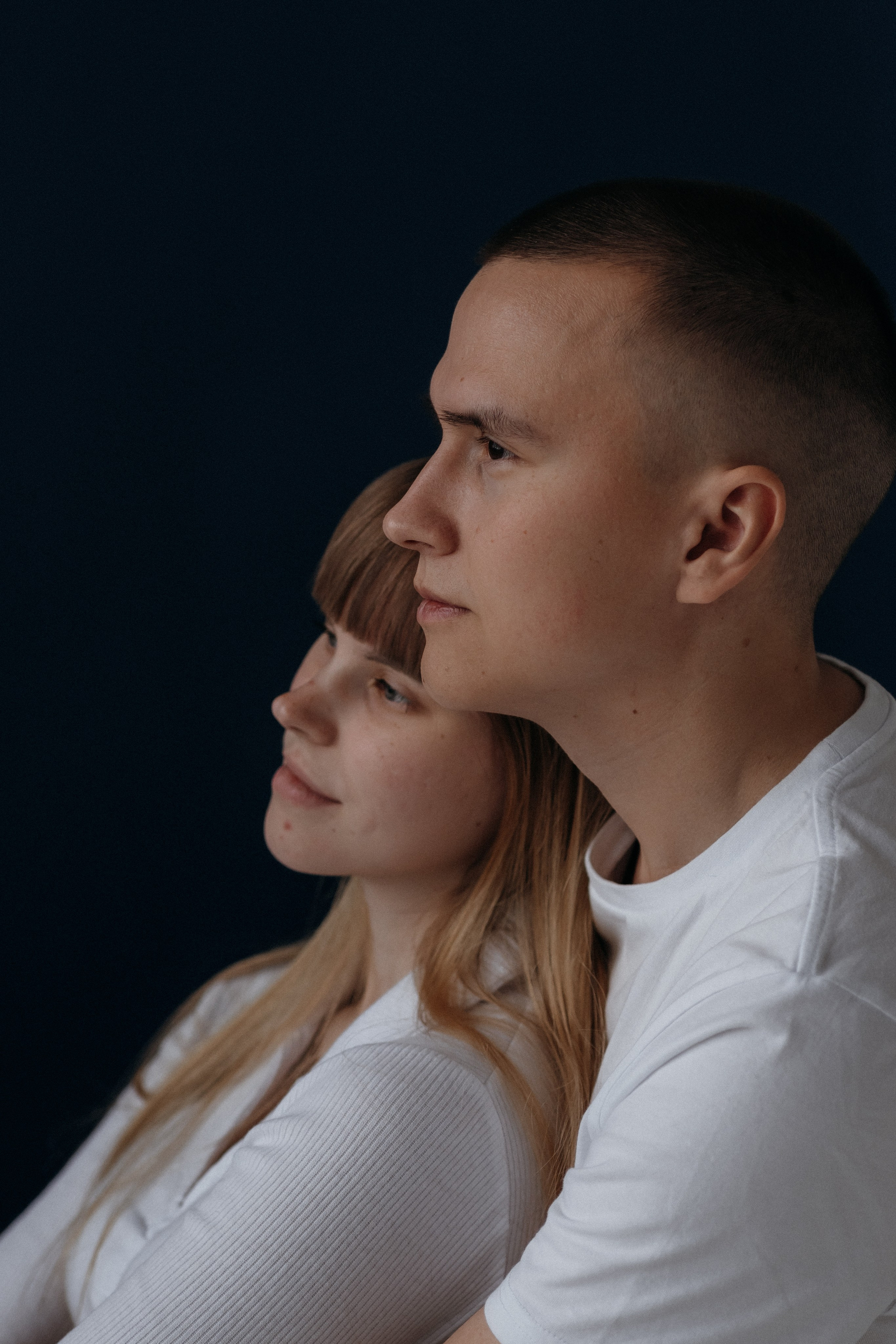 Парная фотосессия в студии в Архангельске. Портретный и свадебный фотограф в Архангельске Елизавета Стрекаловская