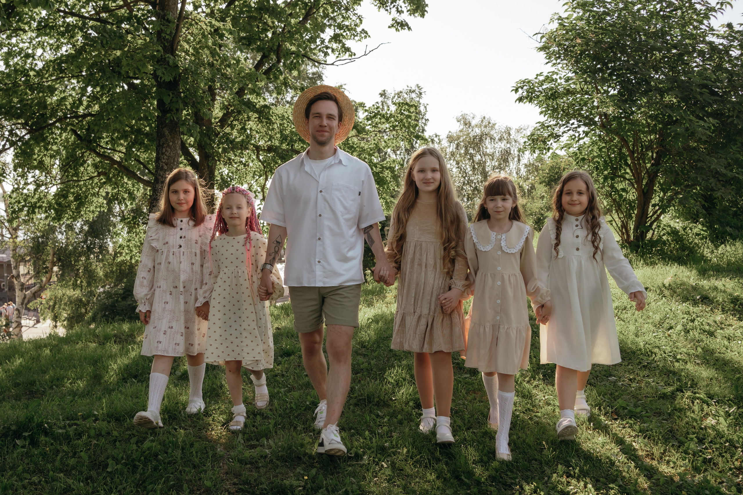 Школьная семья. Портретный и свадебный фотограф в Архангельске Елизавета Стрекаловская