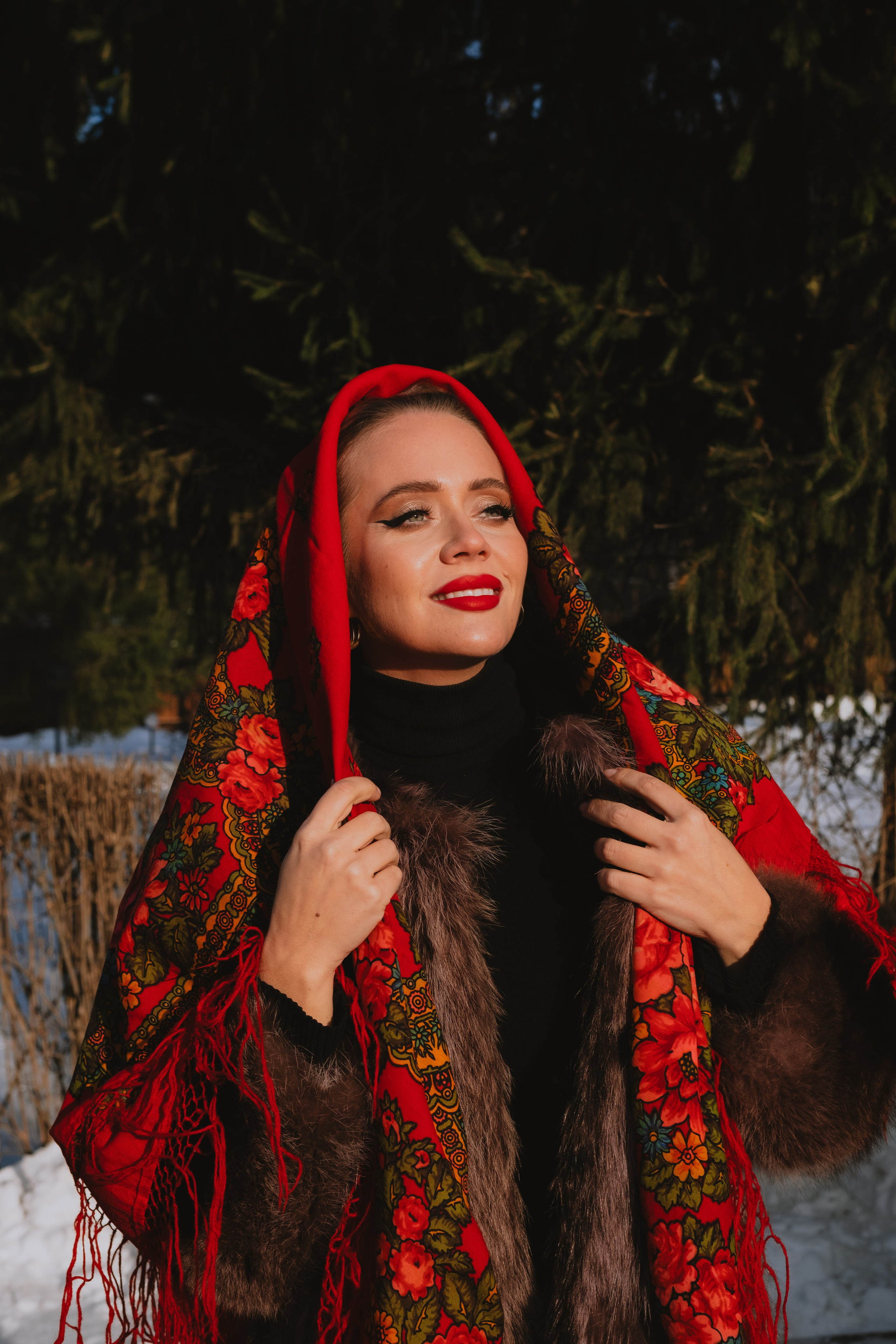 Мама с дочкой (зимняя фотосессия). Serg_film