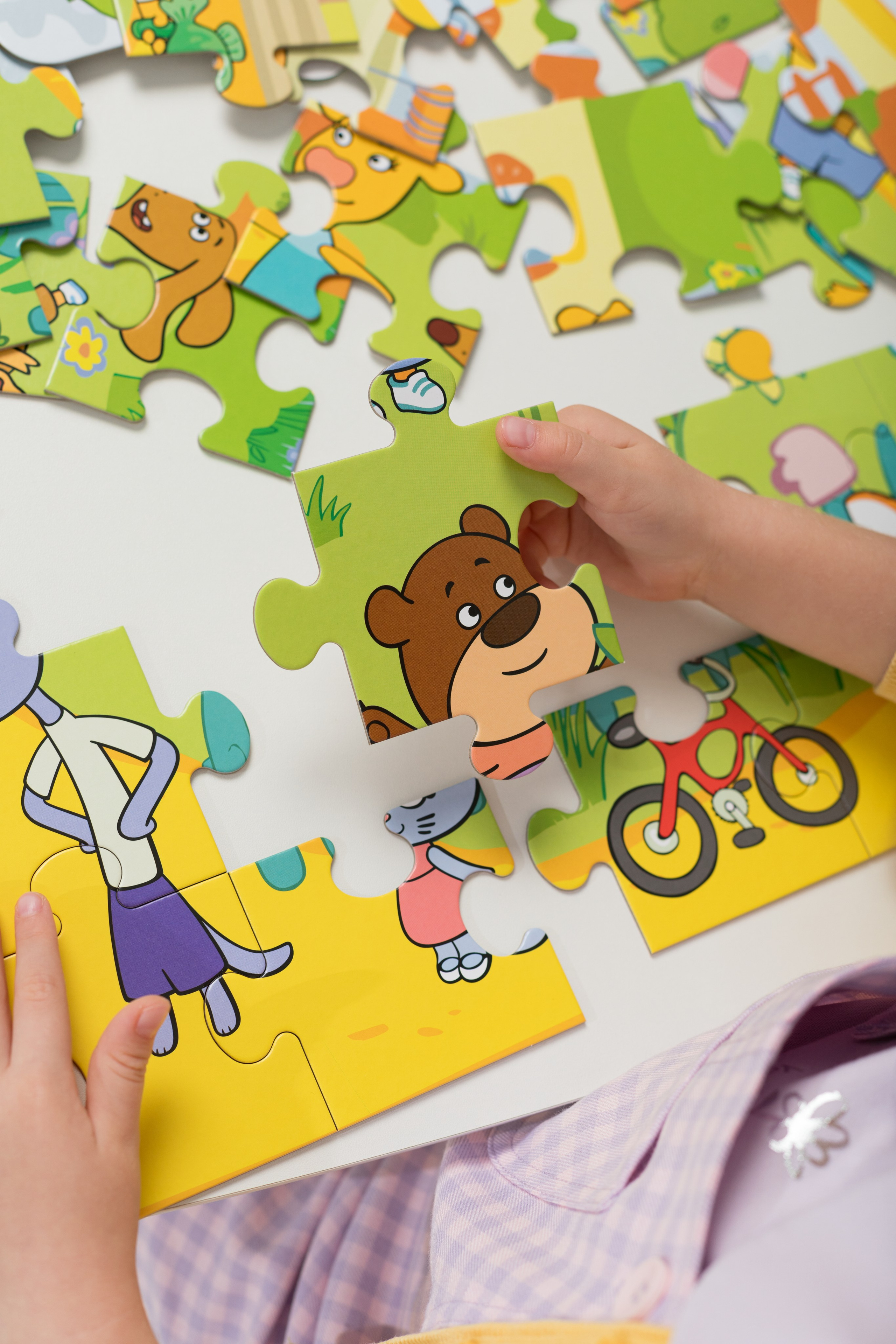 Каталожная съемка в циклораме для бренда детских товаров. Детский и контент фотограф Надя Волкова Санкт-Петербург