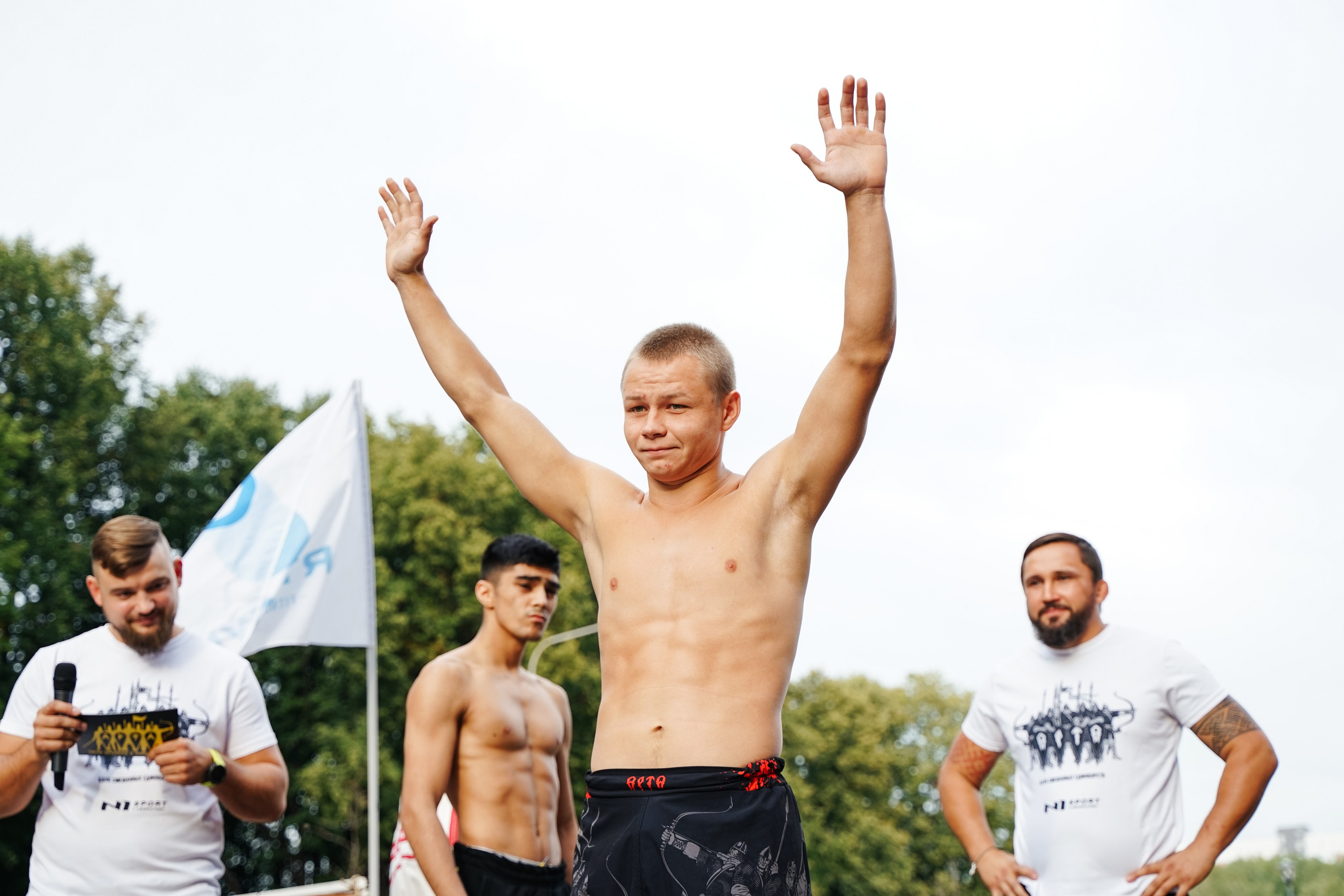 Вечер боев в ЦПКиО. Фотограф Надежда Погребняк | Рязань | Москва