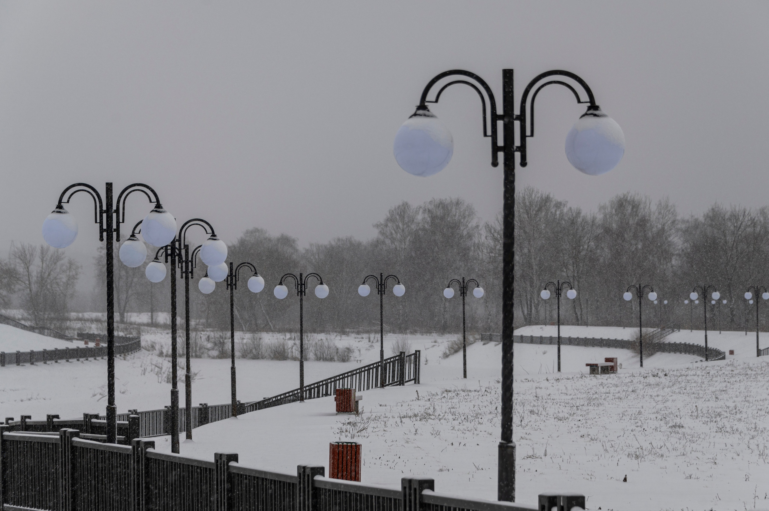 Саранск. Январь 2024. Фотограф Роман Адлер