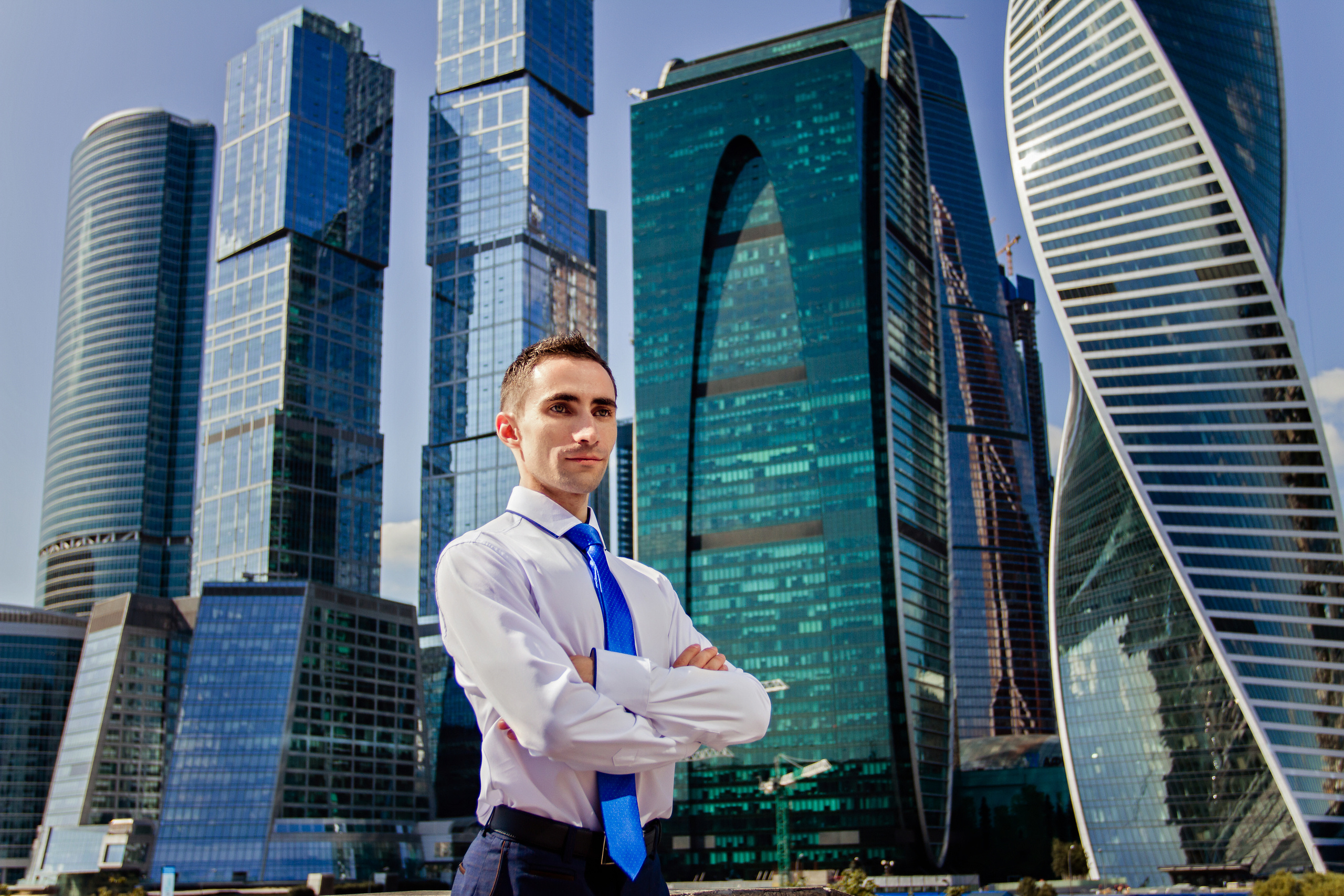 Фотосессия Москва Сити. Деловая и Бизнес съемка в  Москве Инесса Грушко