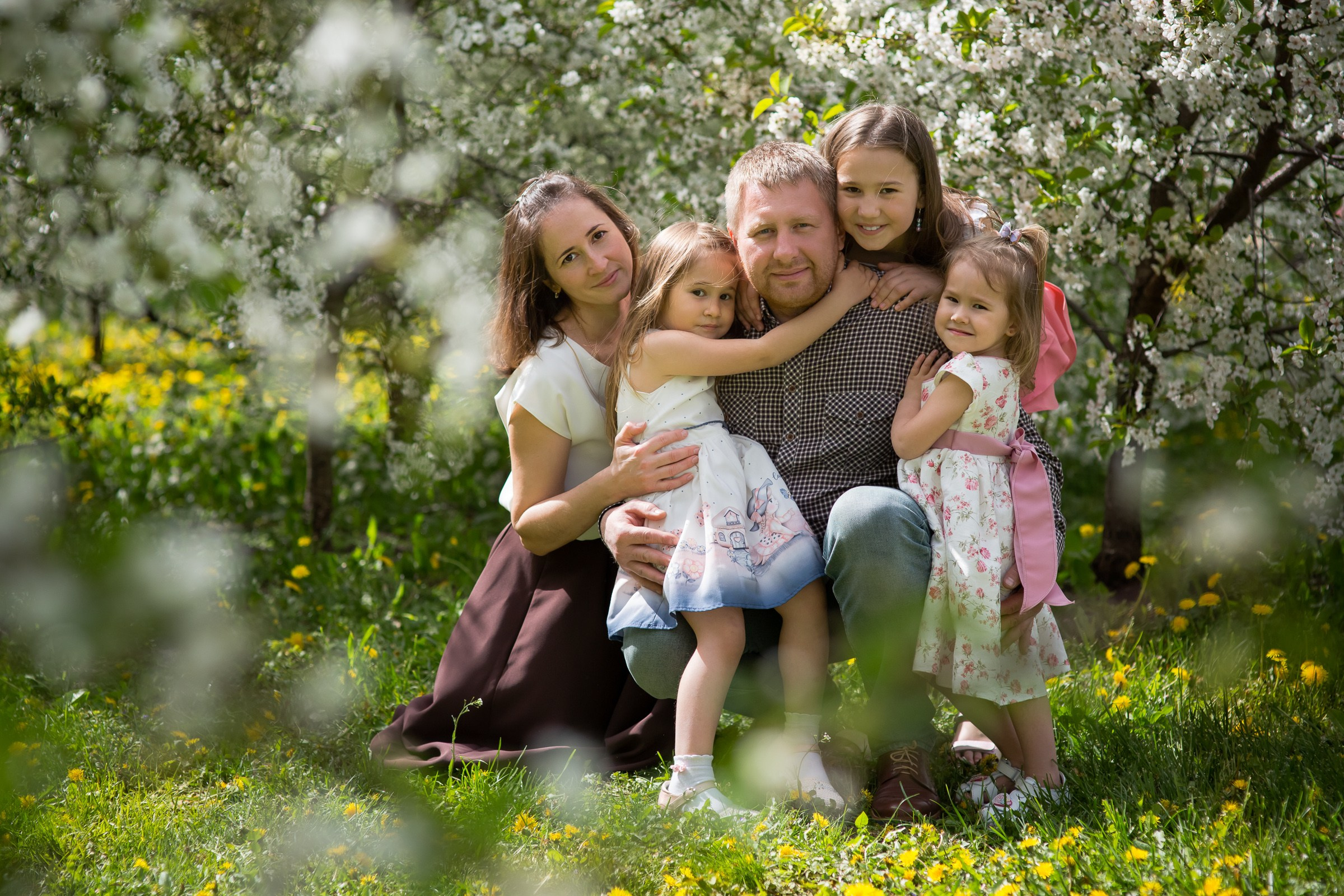 Цветущие сады. Свадебная фотосъёмка в Москве, Туле