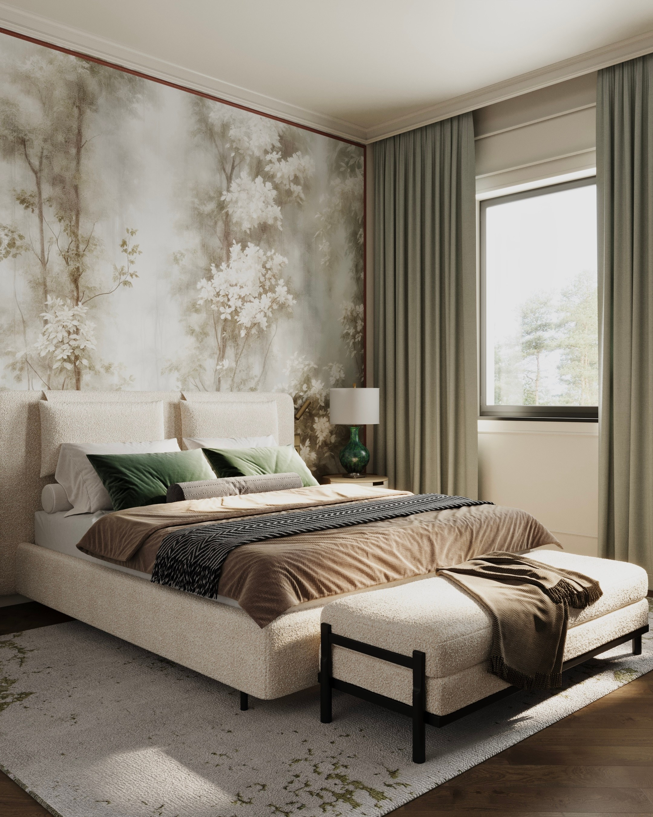 House in Veshki. Cg artist Shchapov Dmitry