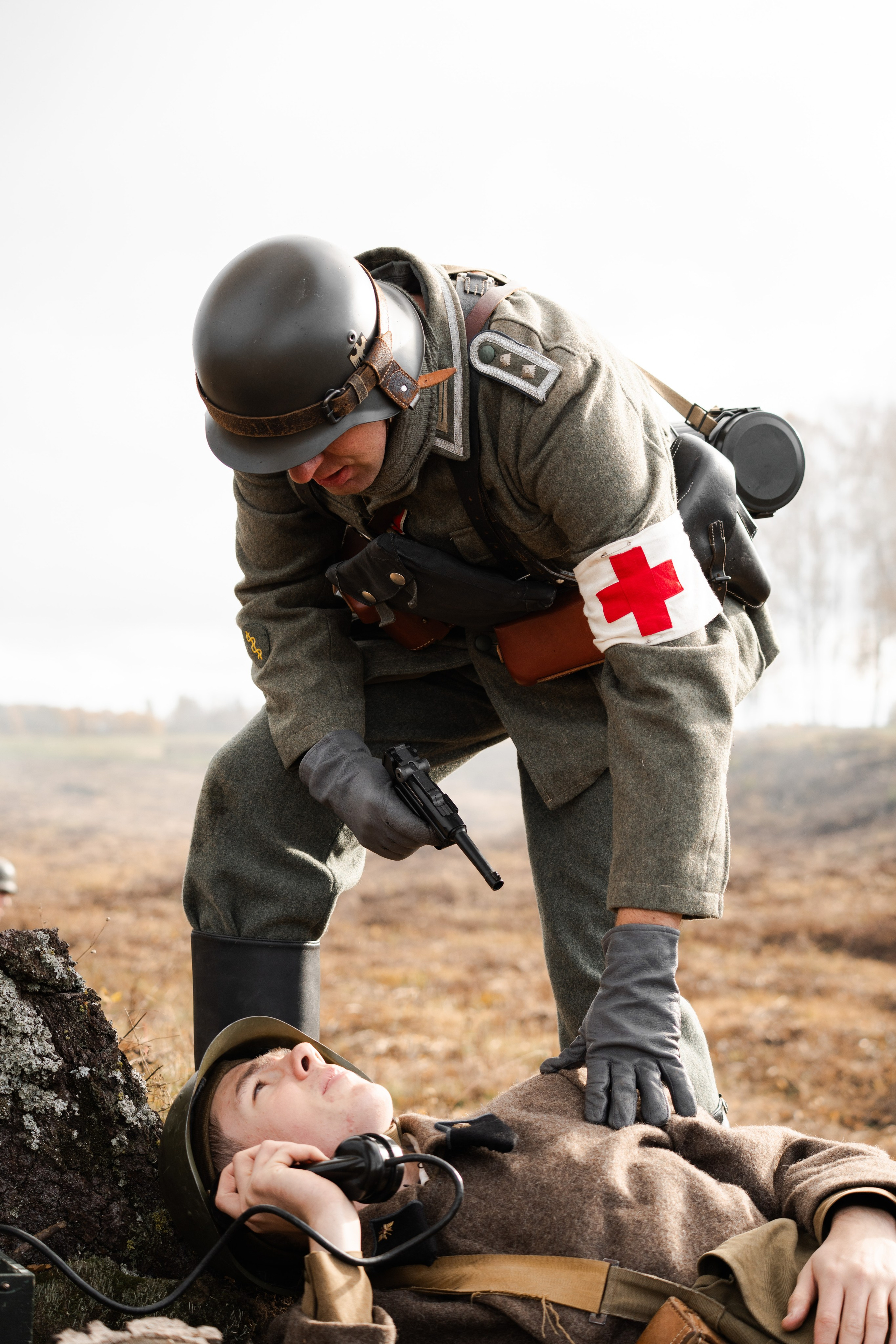 «Москва за нами» — реконструкция битвы в Подмосковье, п. Бородино. Свадебный фотограф Виктория Баталина