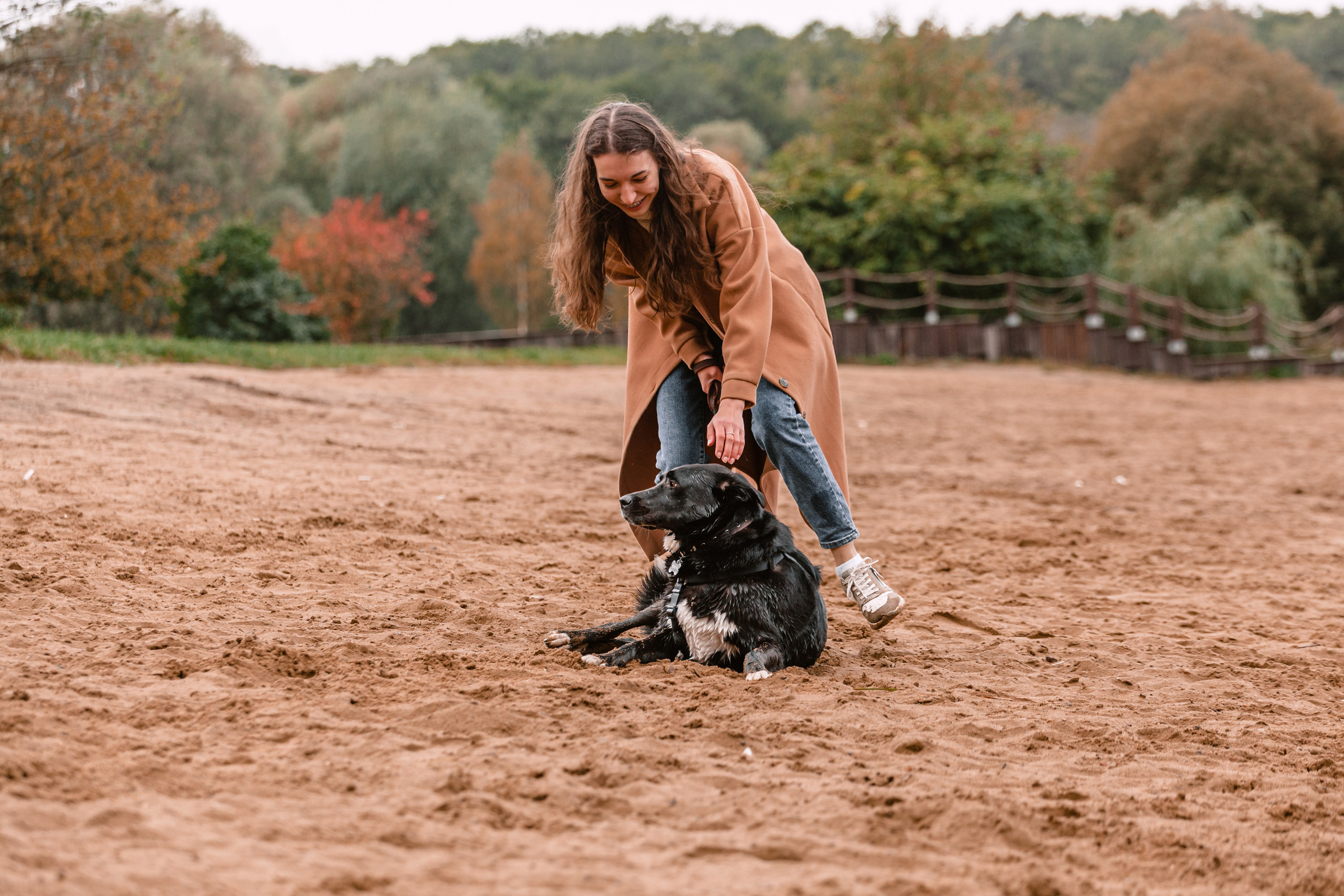 Юля и Фортуна. Фотограф-анималист Татьяна Степанова