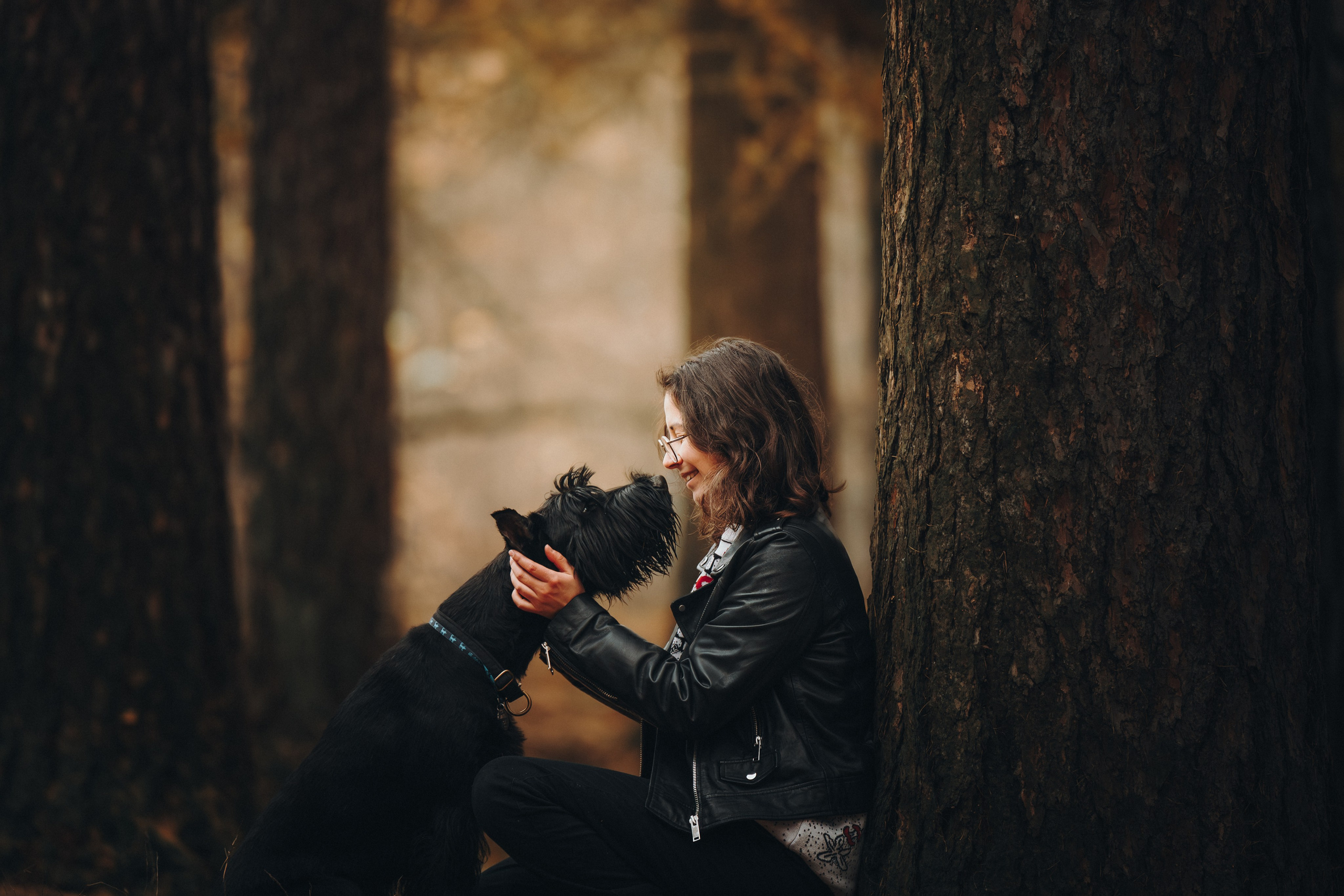 Даша и Умбра. Семейный фотограф анималист Ананьева Мария — Москва