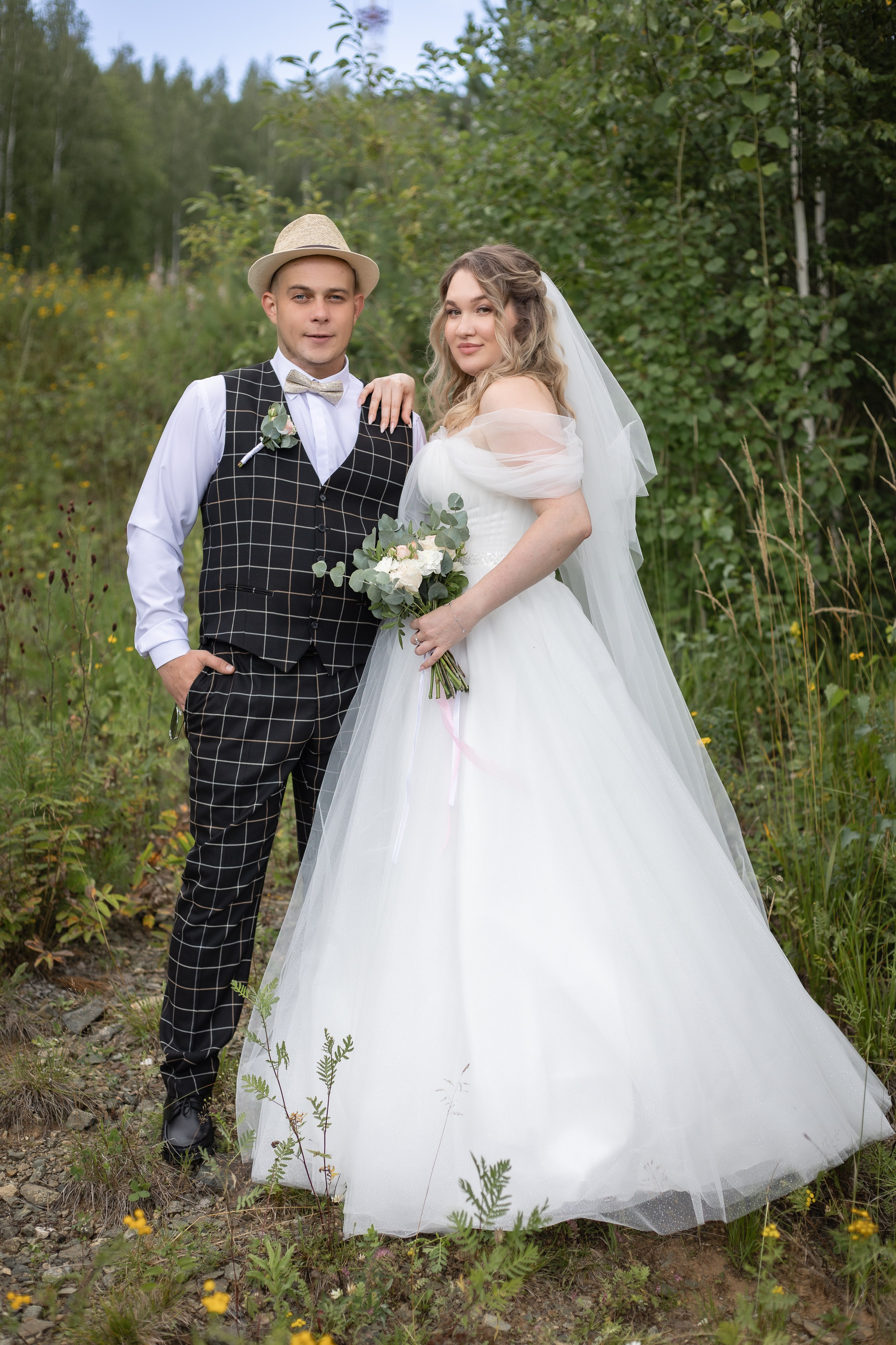 Свадебная фотосессия за городом. Фотограф Татьяна Орлова