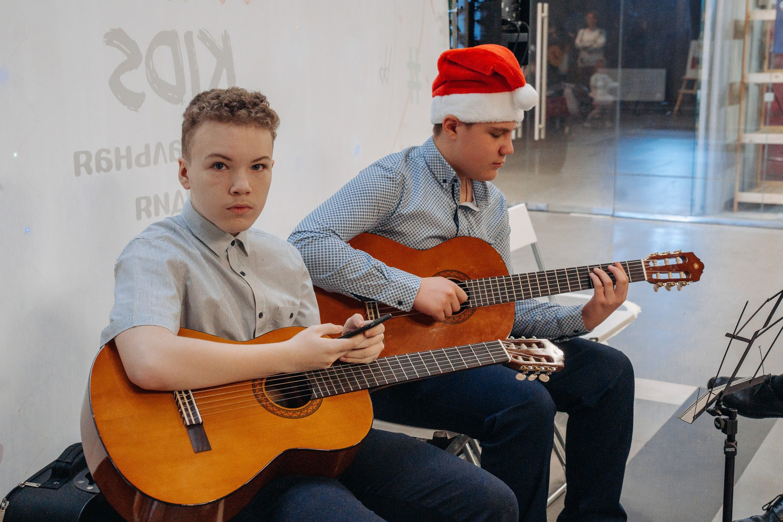 Новогодний концерт в музыкальной школе г. Одинцово