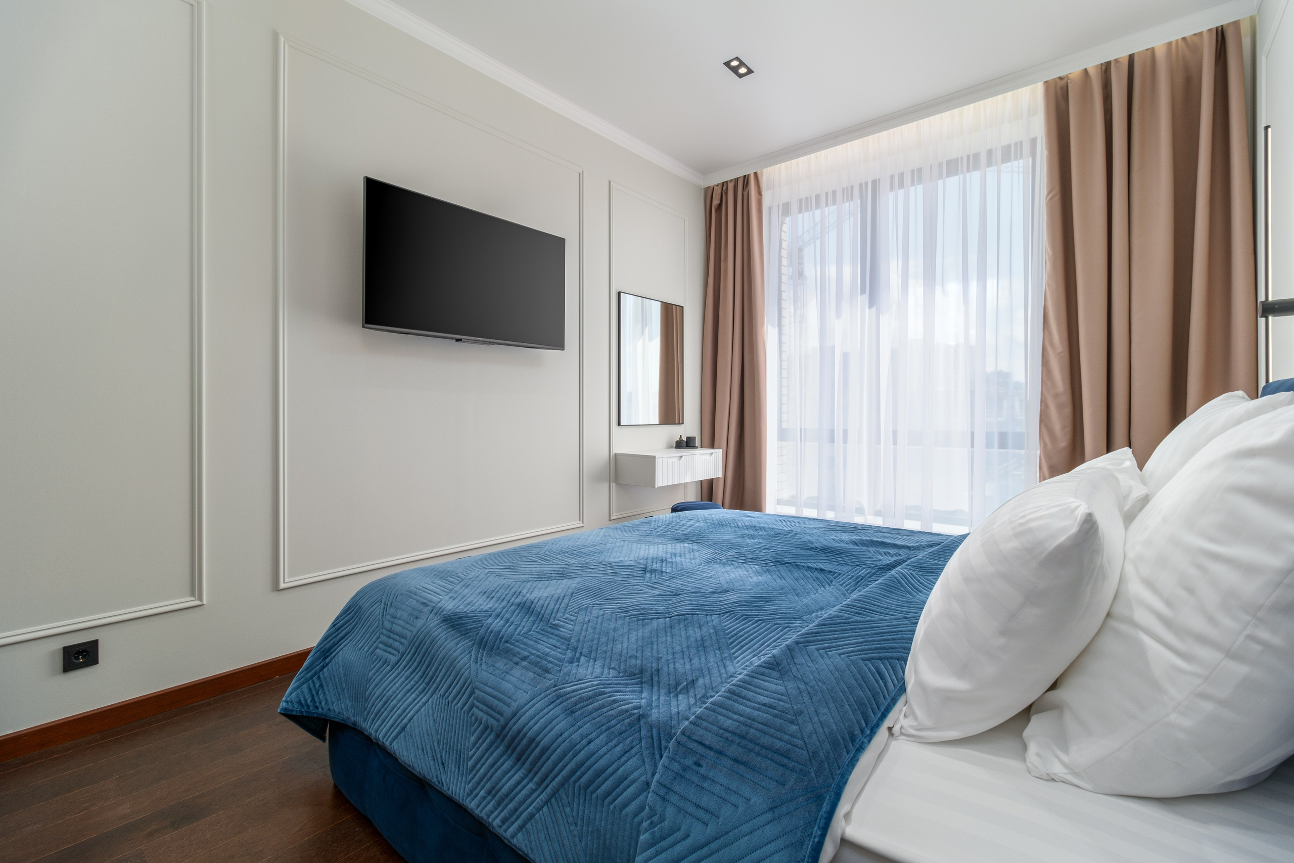 Интерьерная фотосессия двухкомнатной квартиры