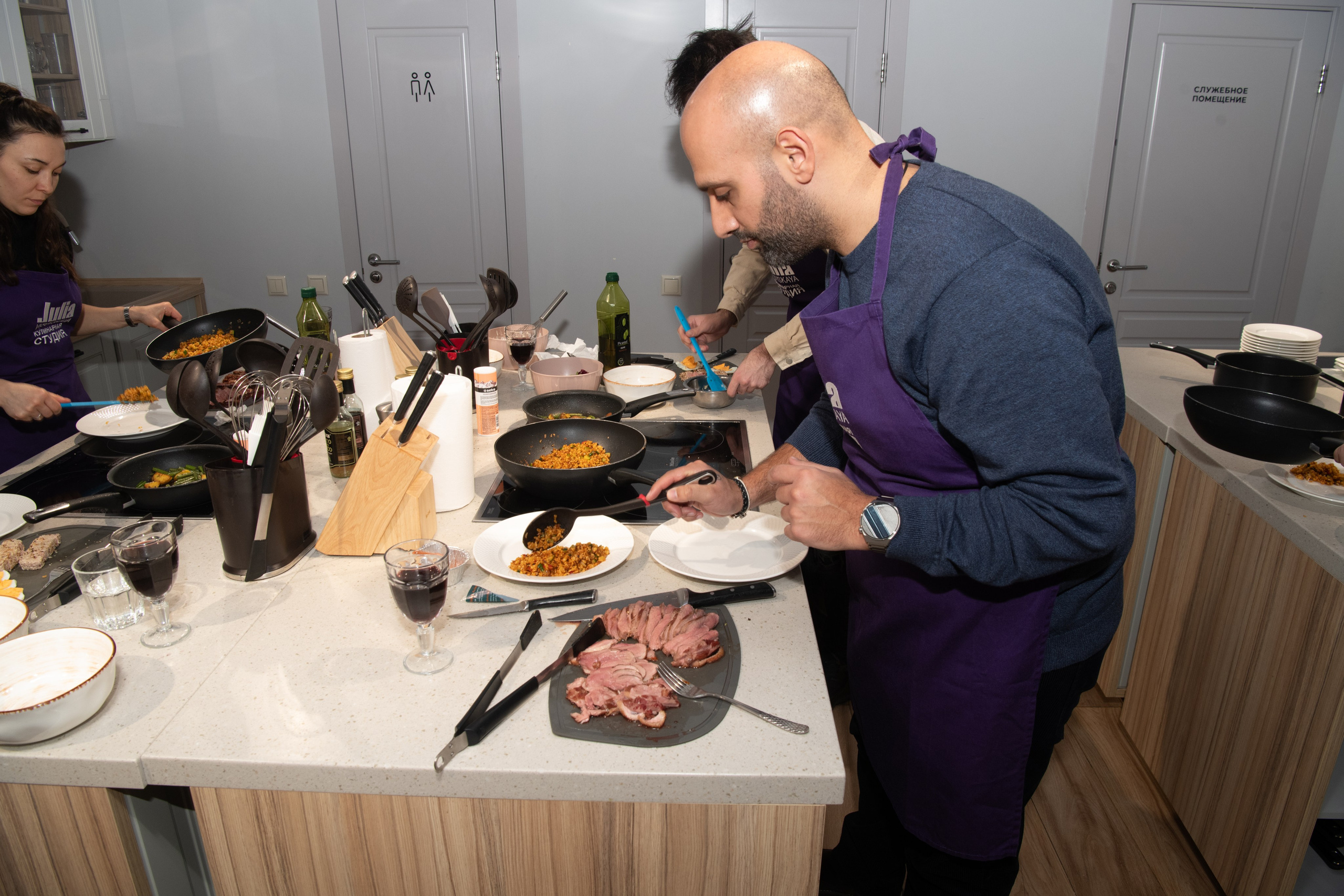 Корпоратив. Интерьерный фотограф Евгений Расторгуев