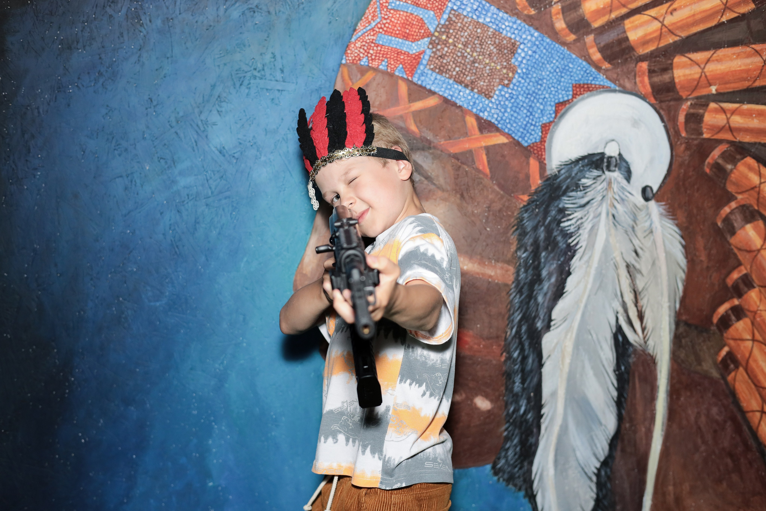 День рождение в стрелковом клубе. Фотограф Надршина Лилия