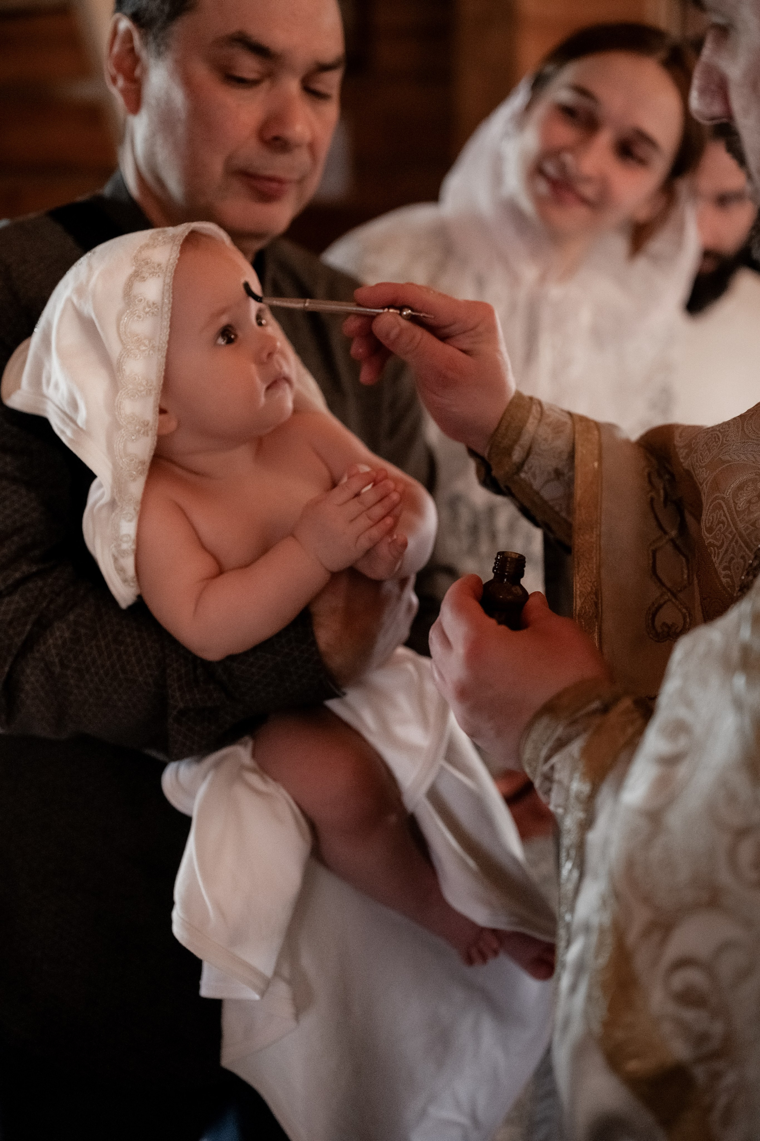 Таинство крещения. Семейный и женский фотограф в Санкт-Петербурге