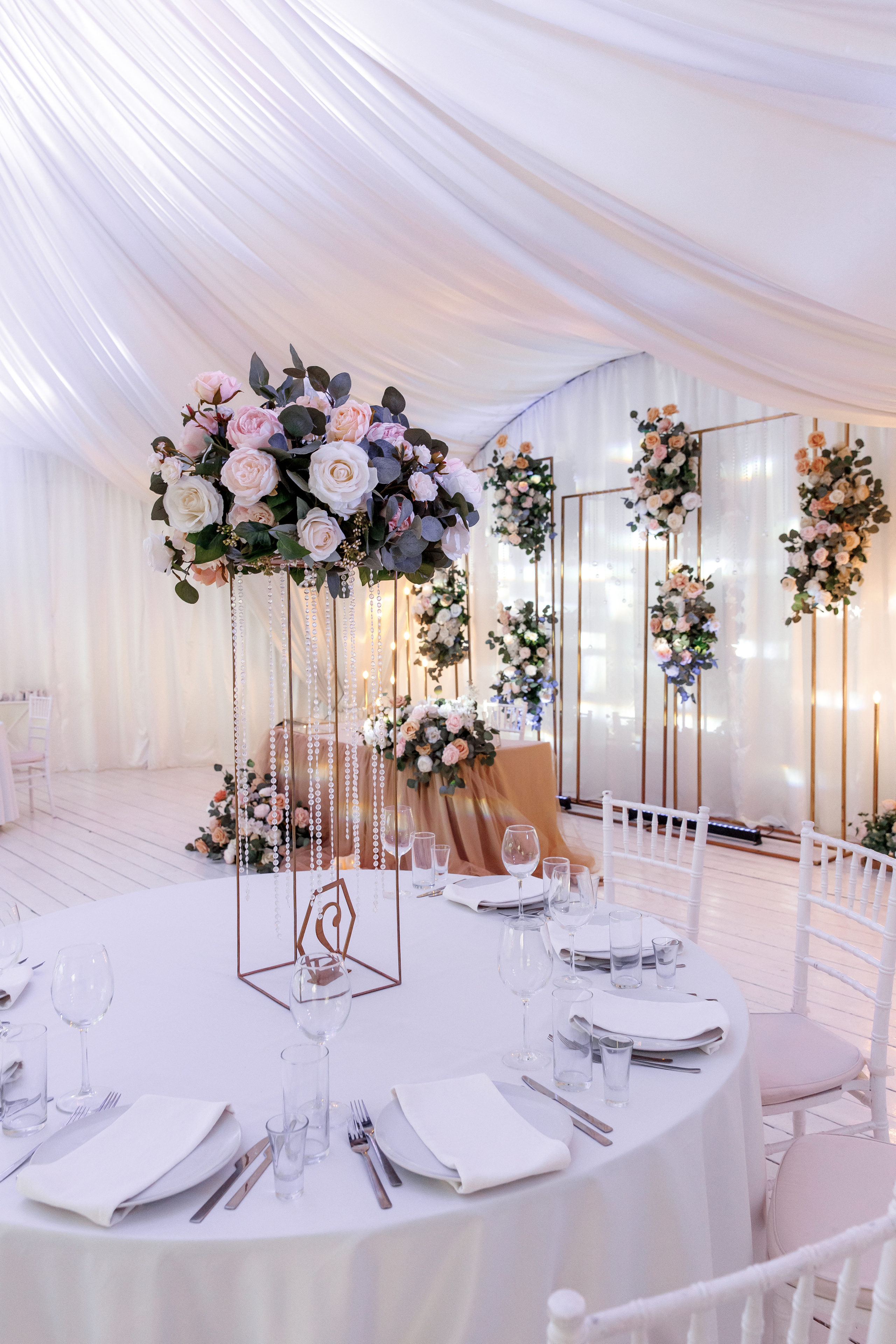 Свадьба Екатерины и Сергея. Стиль и нежность