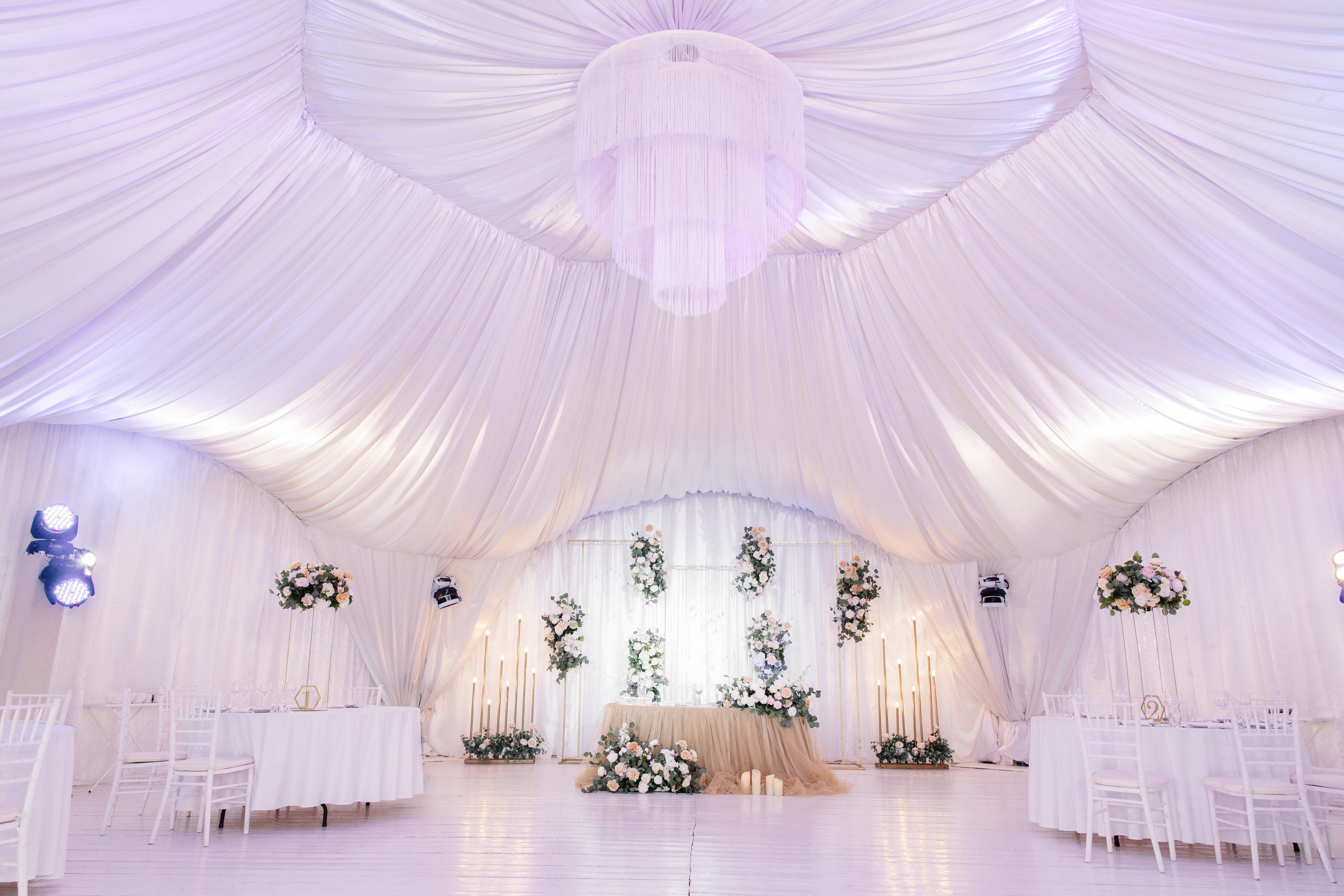 Свадьба Екатерины и Сергея. Стиль и нежность