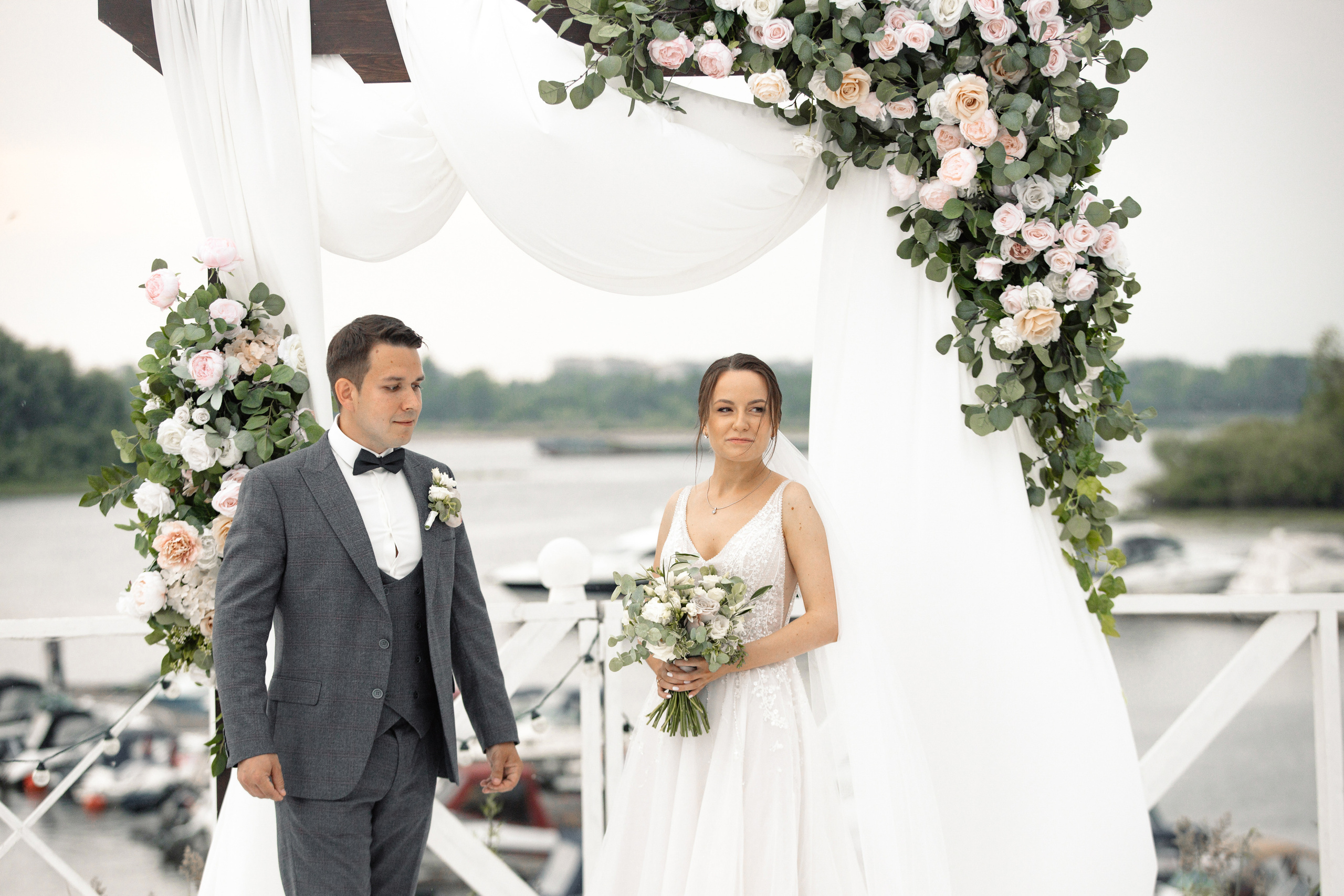 Свадьба Екатерины и Сергея. Стиль и нежность